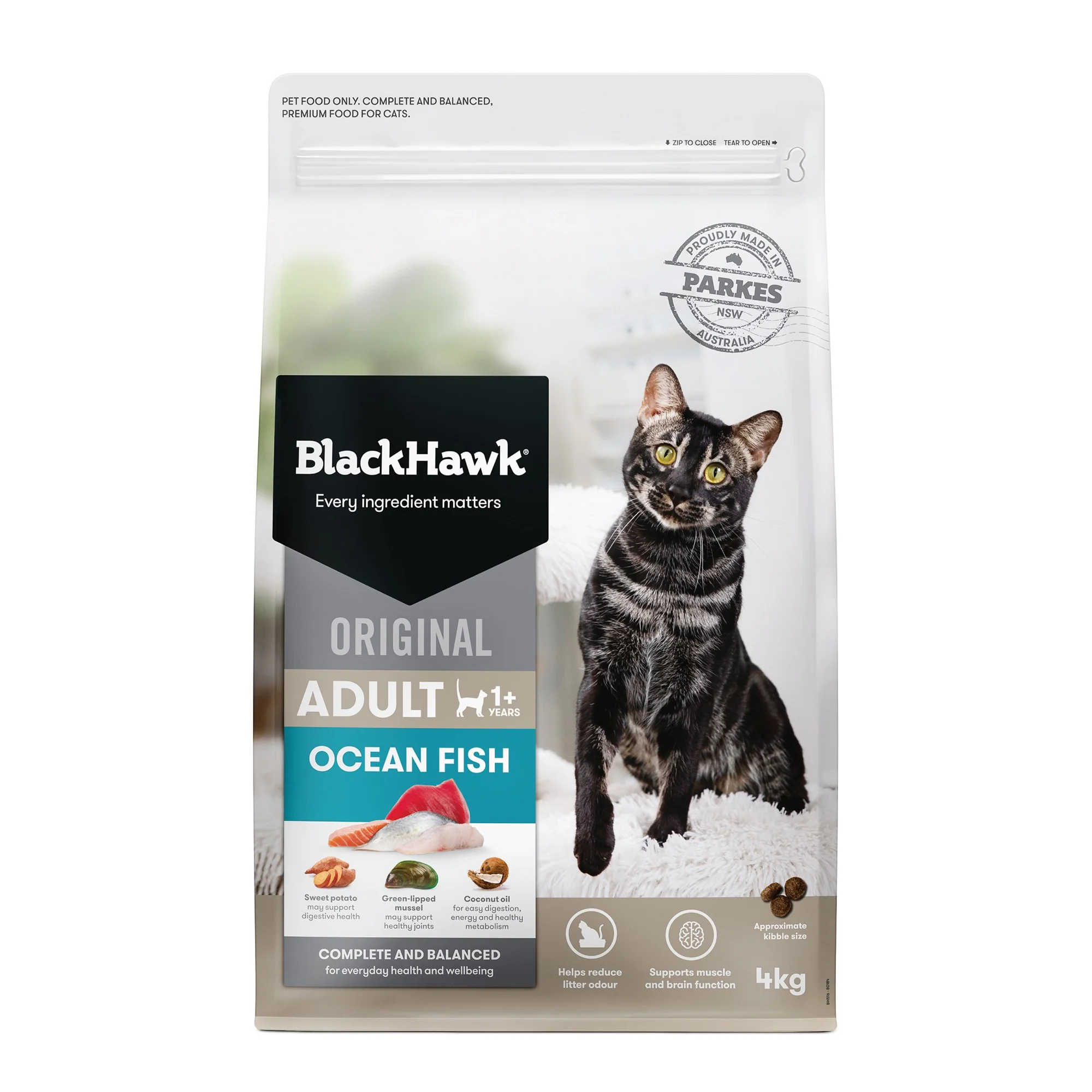 Black Hawk Original Ocean Fish Dry Cat Food - Image 14