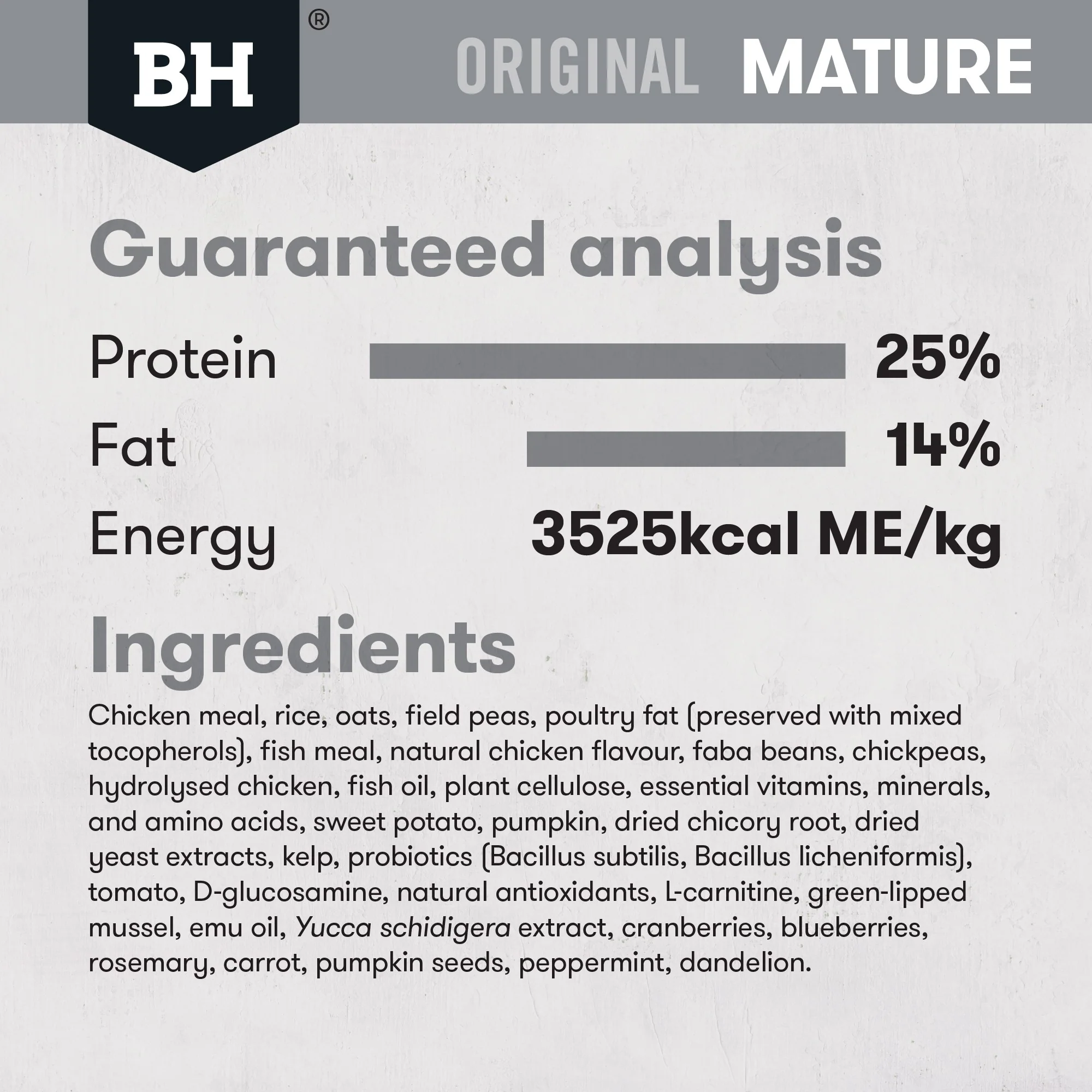 Black Hawk Original Mature Chicken & Rice Dry Dog Food - Image 15