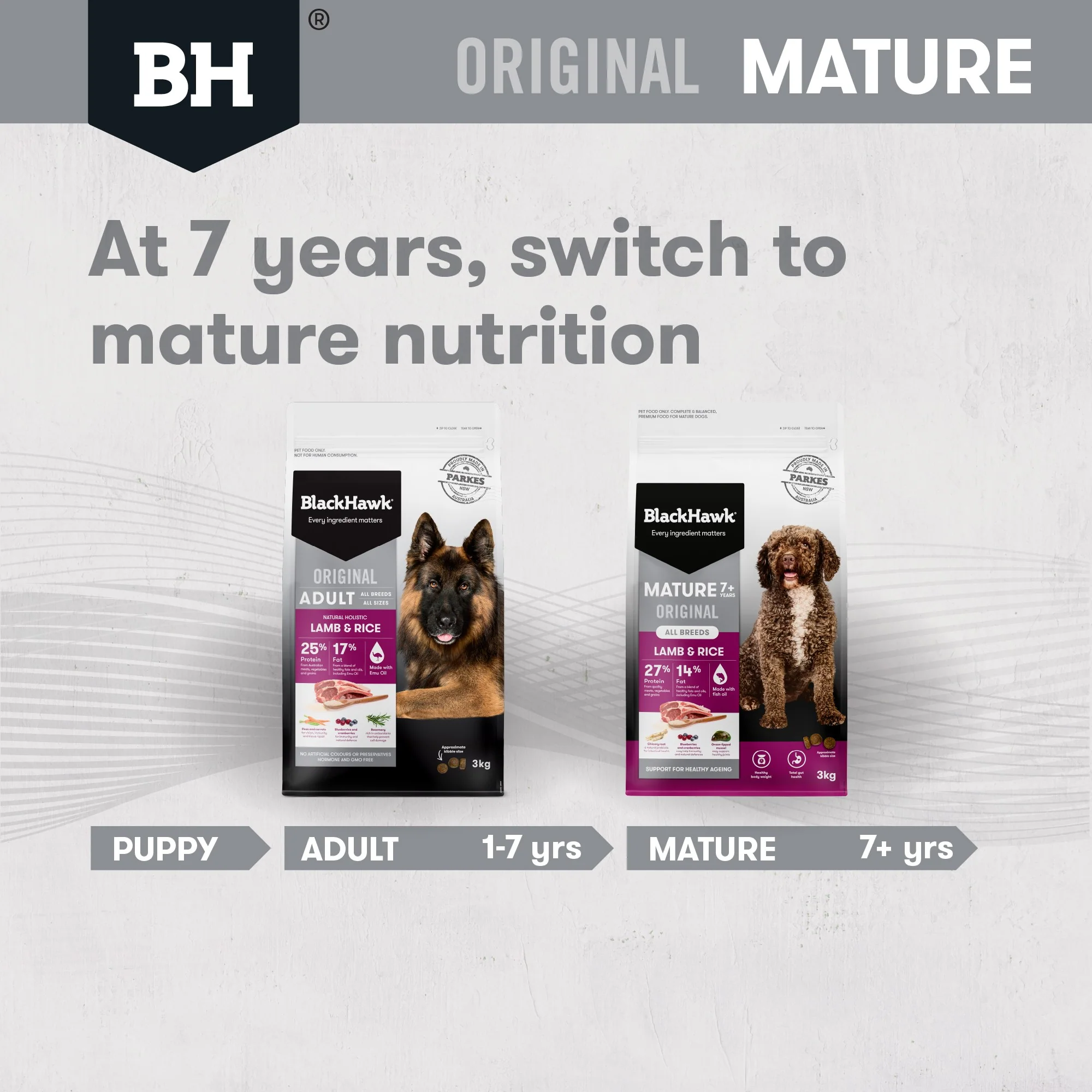 Black Hawk Original Mature Lamb & Rice Dry Dog Food - Image 11
