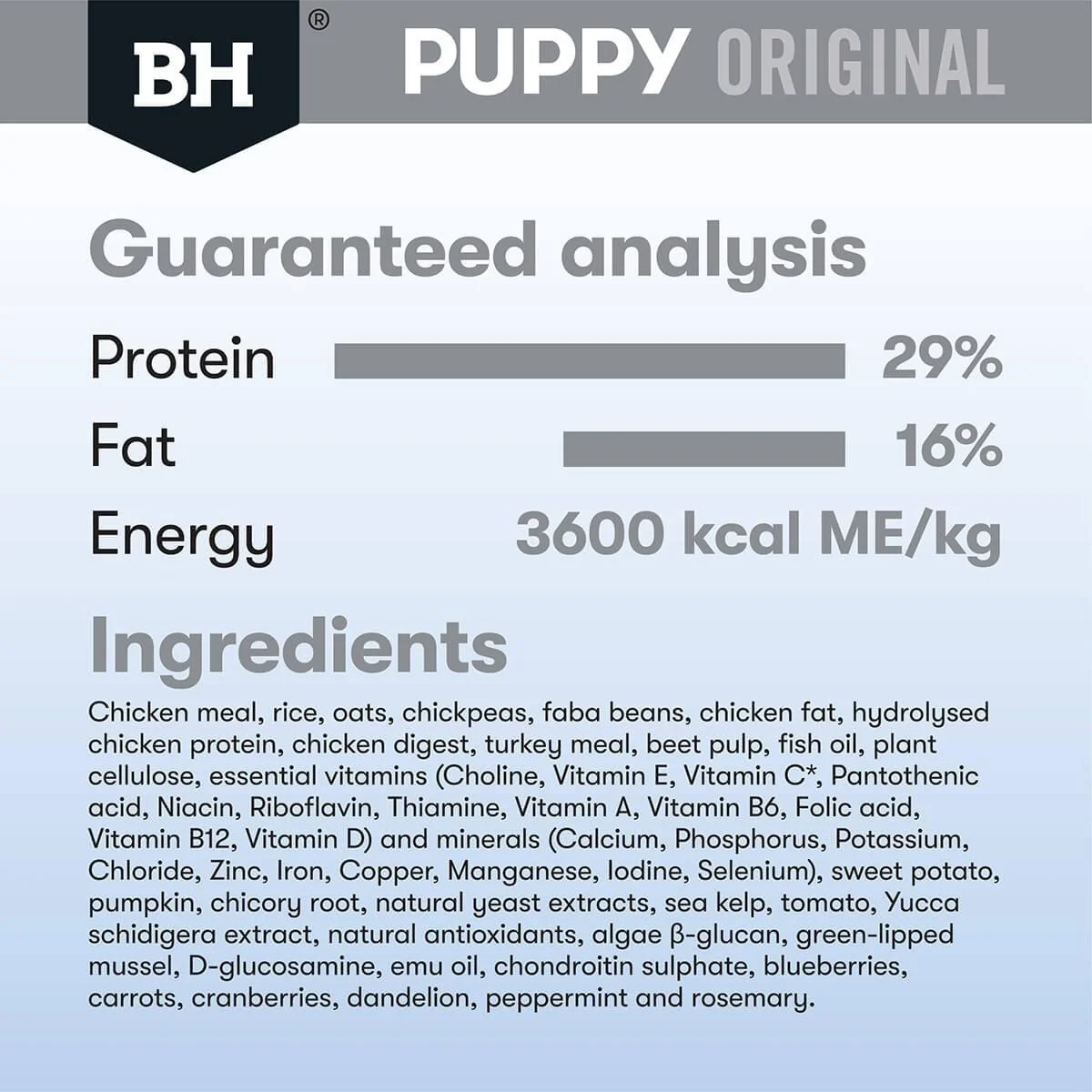 Black Hawk Puppy Chicken & Rice Large Breed Dry Dog Food - Image 8