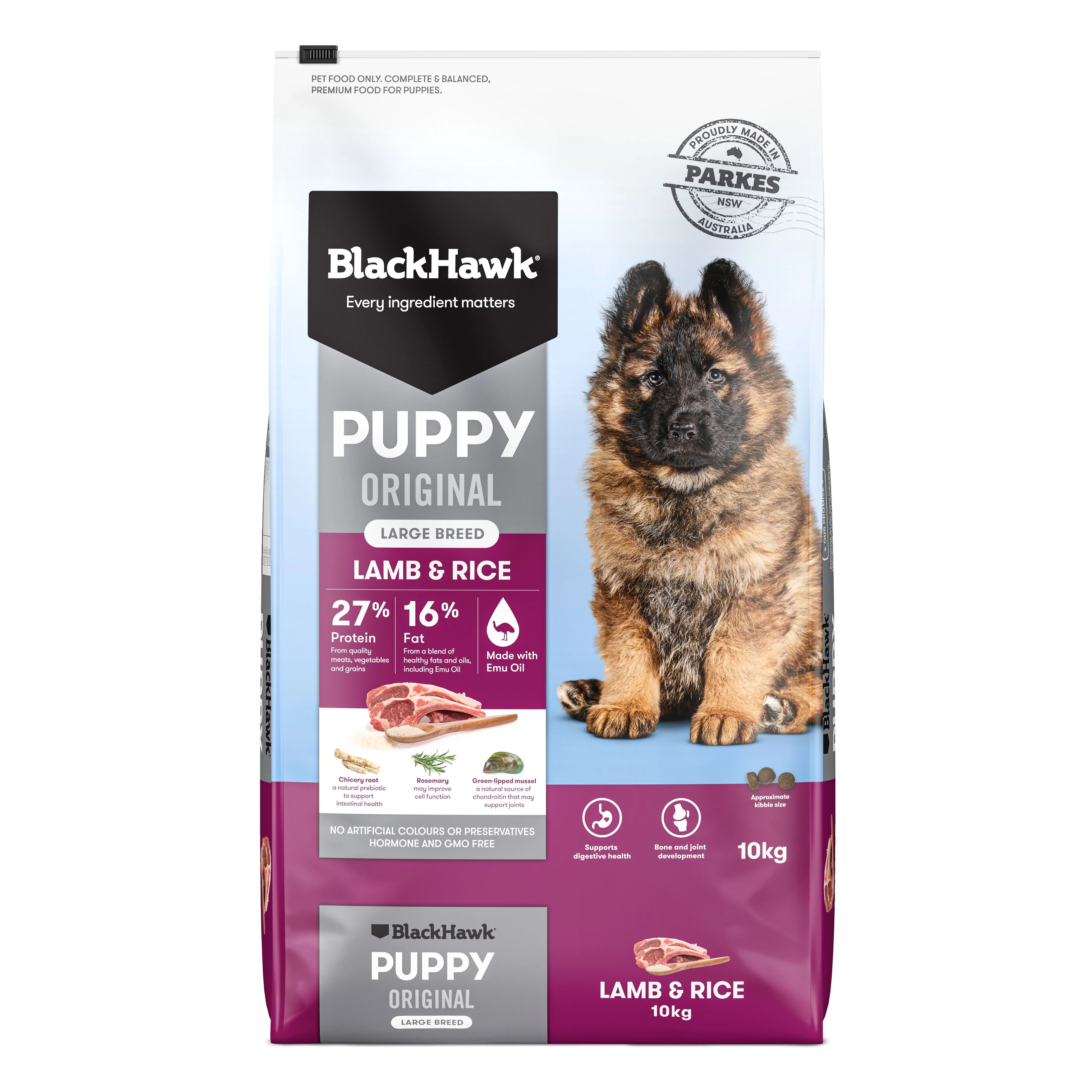 Black Hawk Puppy Lamb & Rice Large Breed Dry Dog Food - Image 3
