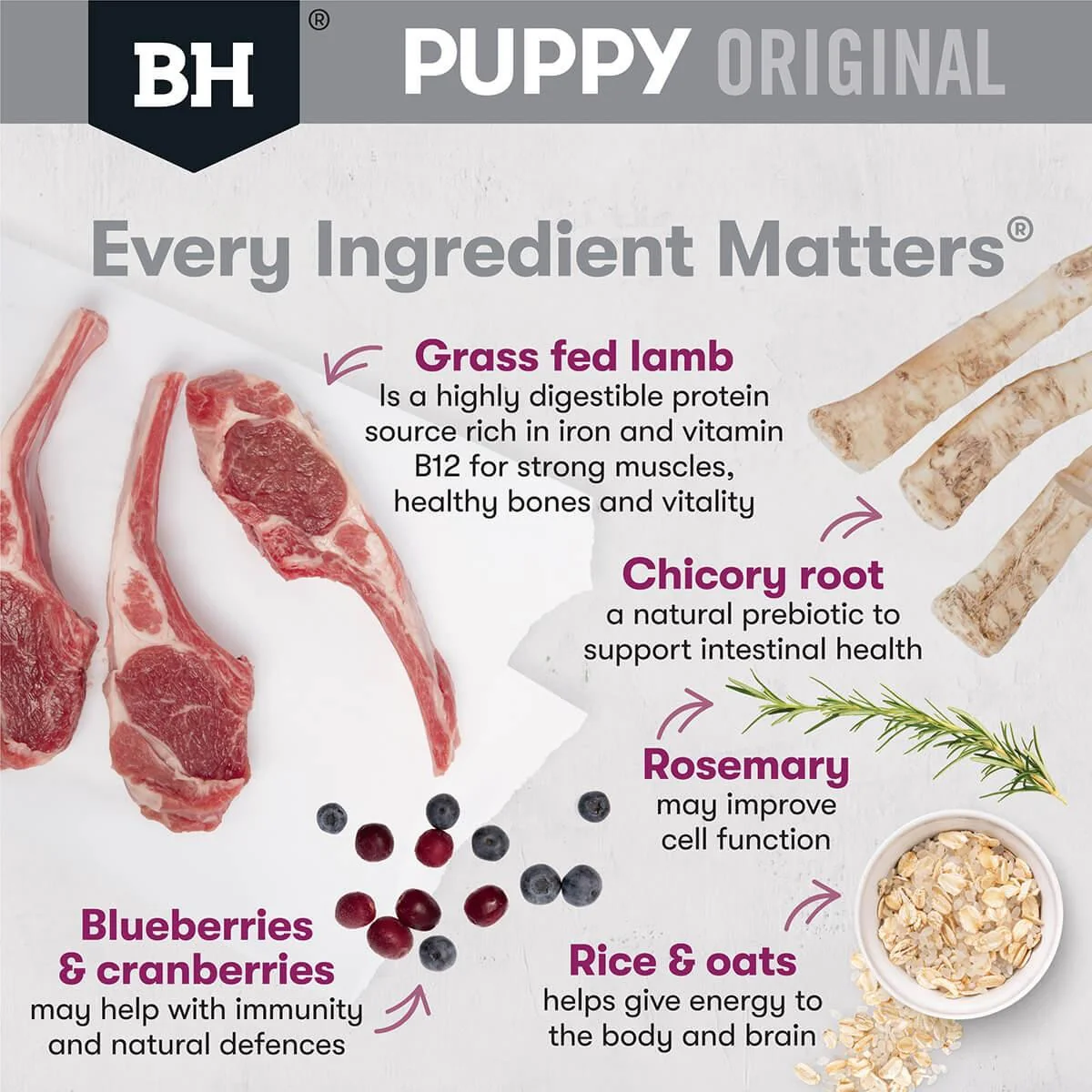 Black Hawk Puppy Lamb & Rice Medium Breed Dry Dog Food - Image 5
