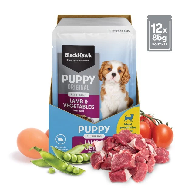 Black Hawk Puppy Lamb & Vegetables Small Breed Wet Dog Food - Image 3
