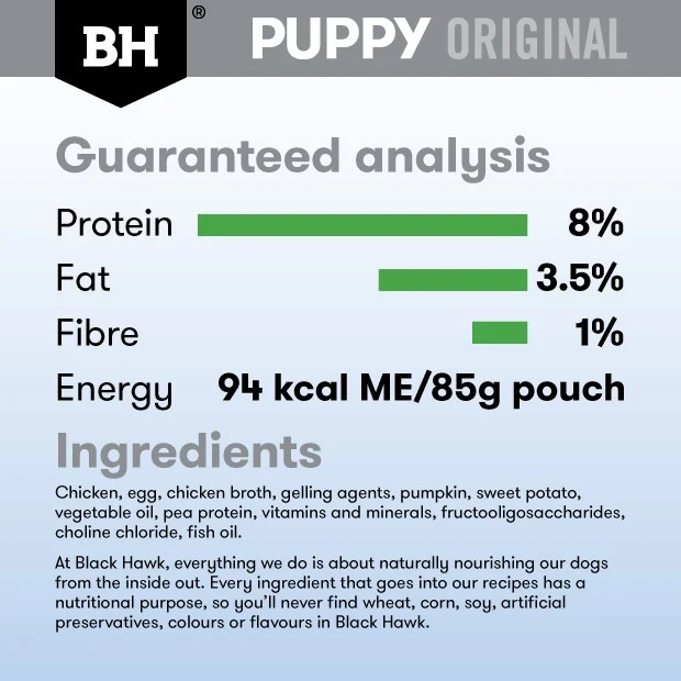 Black Hawk Puppy Chicken & Vegetables Small Breed Wet Dog Food - Image 11