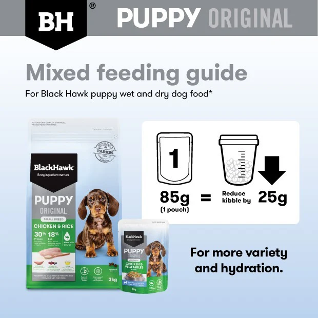 Black Hawk Puppy Chicken & Vegetables Small Breed Wet Dog Food - Image 13