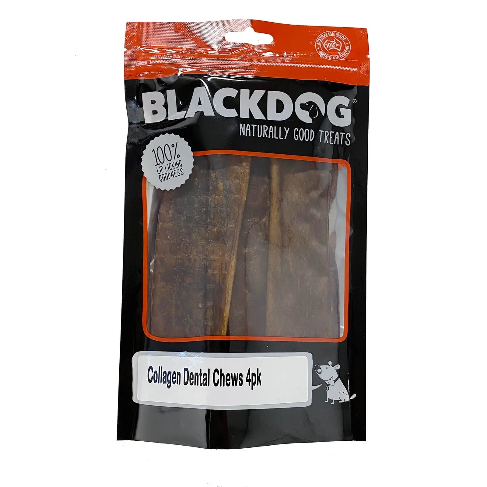 Blackdog Collagen Dental Chews Dog Treat 4 Pack - Image 2