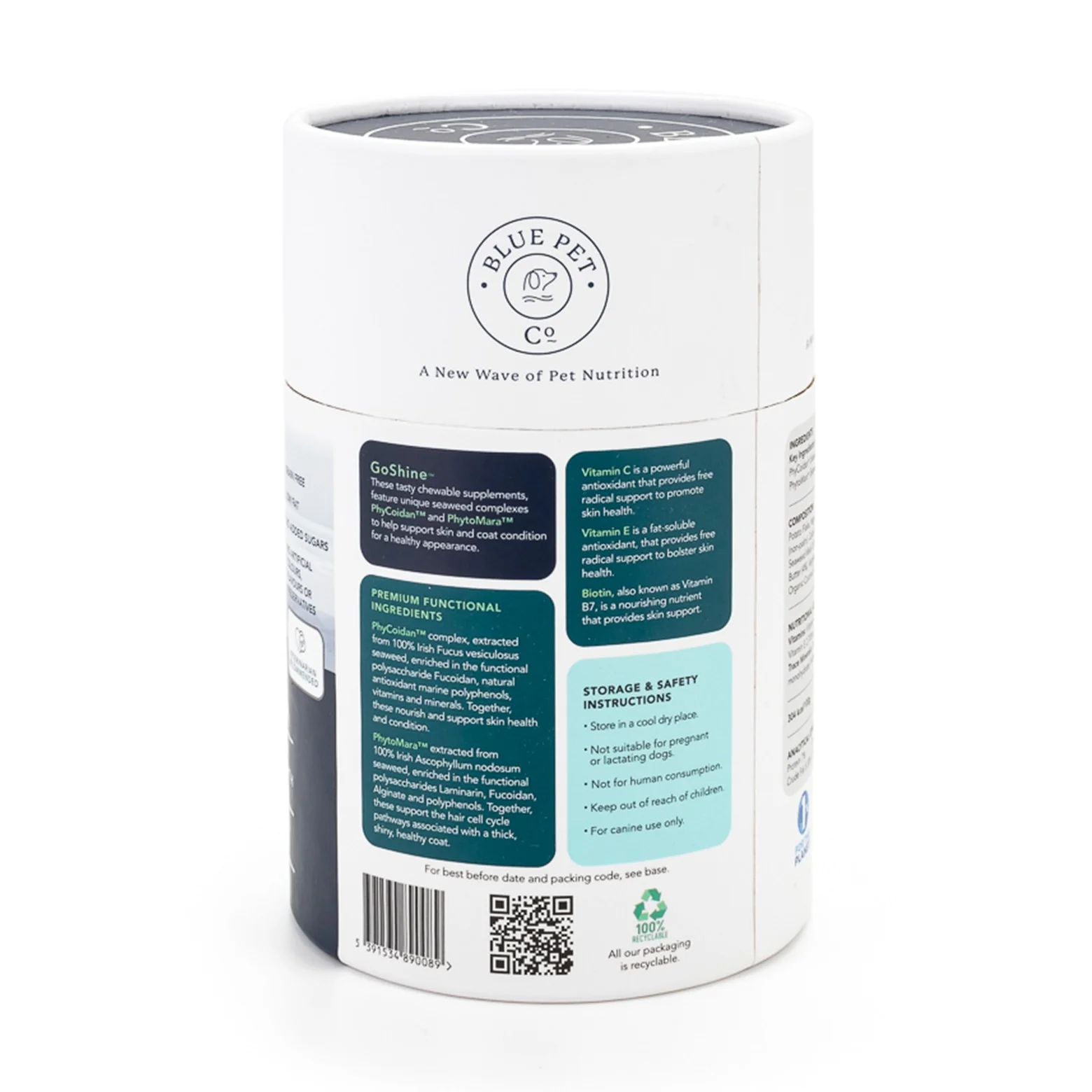 Blue Pet Co GoShine Skin & Coat Peanut Butter Supplement for Dogs - Image 4