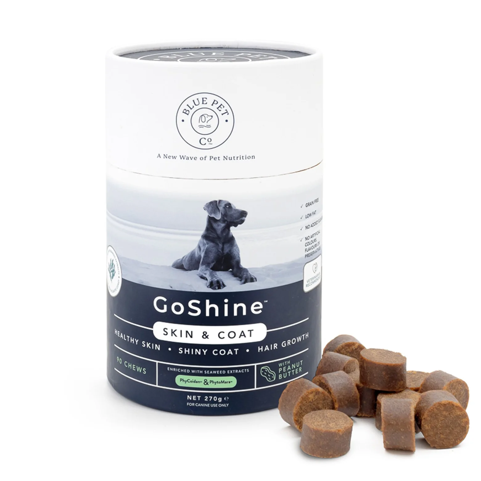 Blue Pet Co GoShine Skin & Coat Peanut Butter Supplement for Dogs - Image 8
