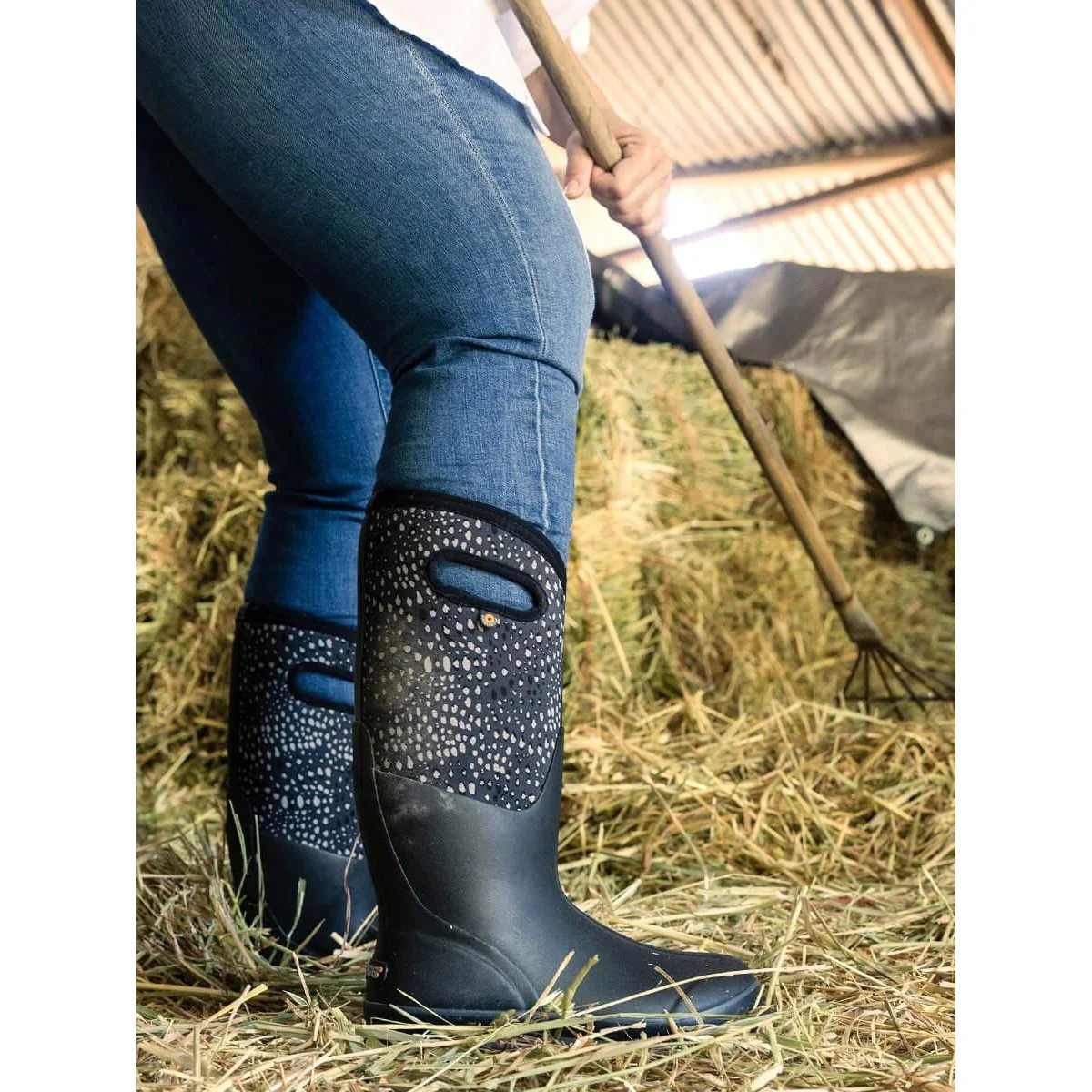 BOGS Classic Appaloosa High Wide Grey - Image 24