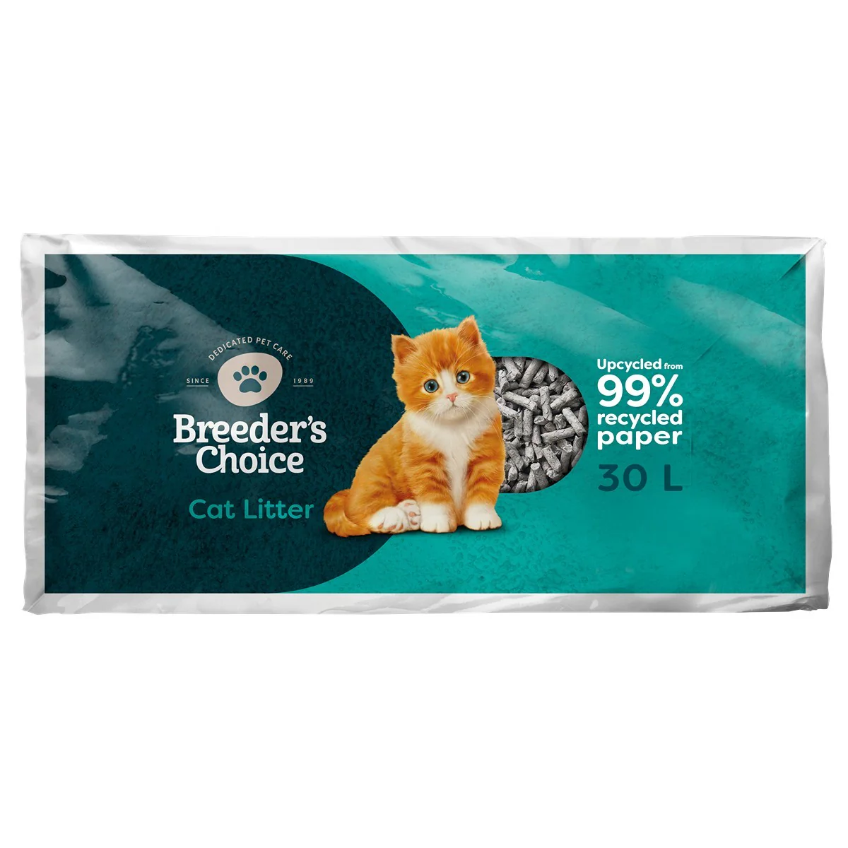 Breeder's Choice Recycled Paper Cat Litter - Image 6