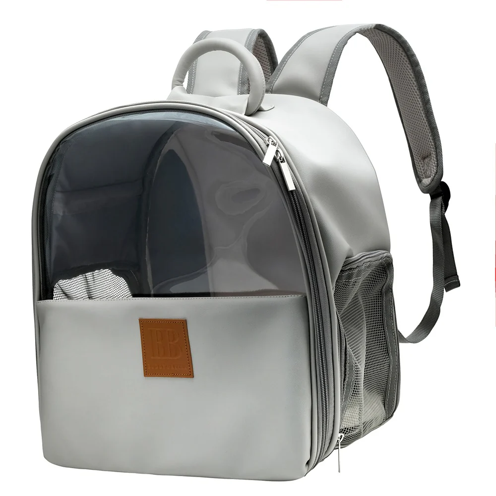 Buddy & Belle Cat Backpack Grey - Image 2