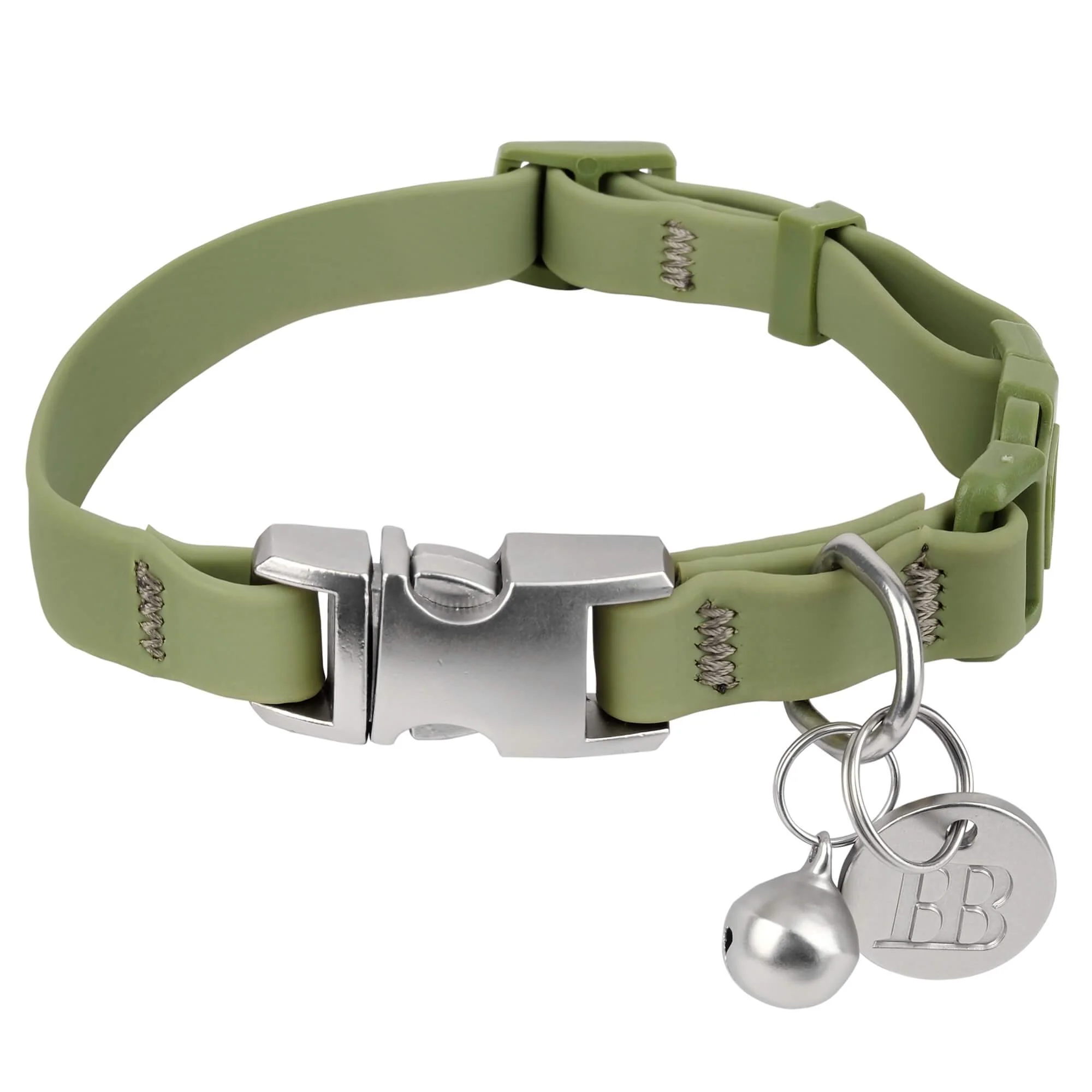Buddy & Belle Cat Collar Khaki