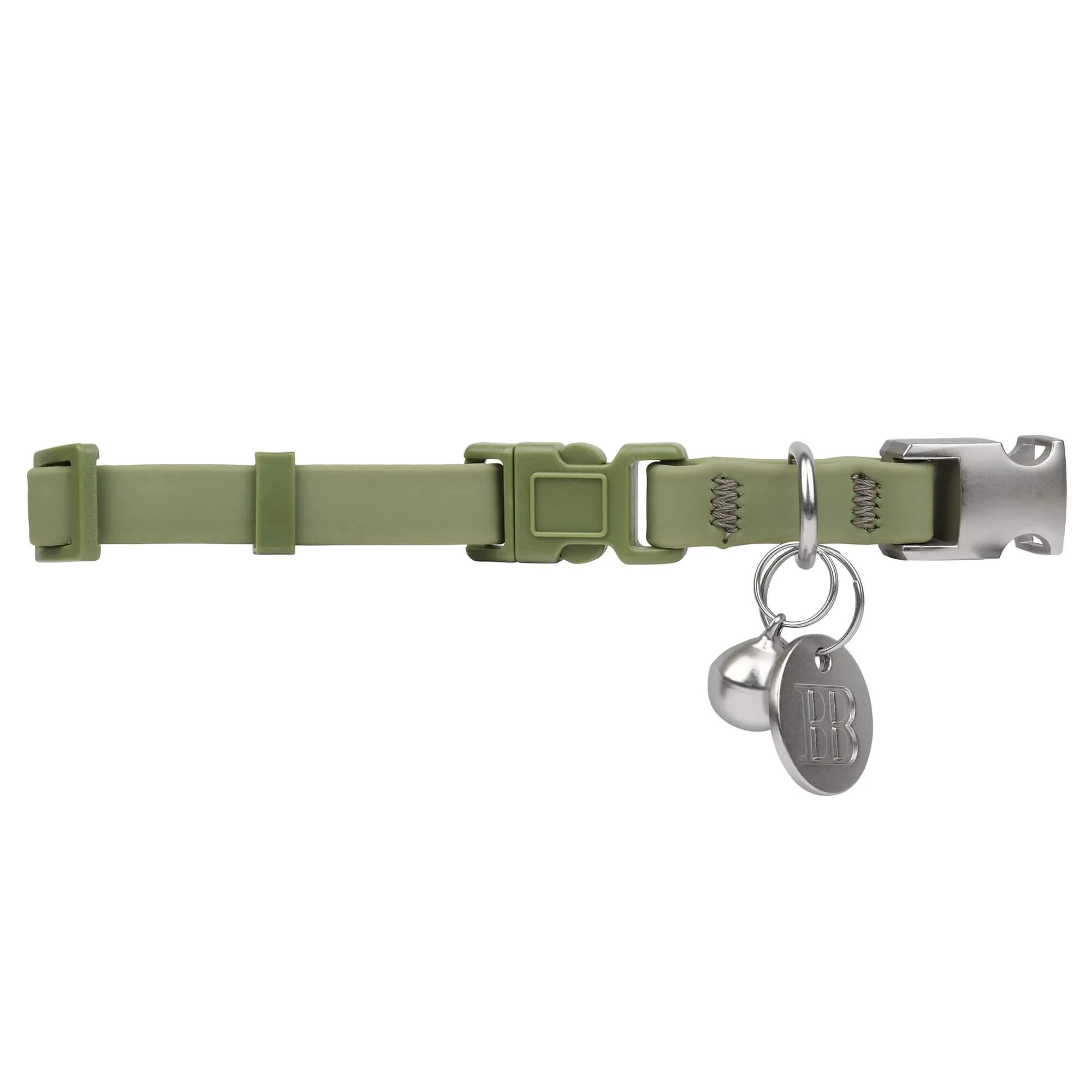 Buddy & Belle Cat Collar Khaki - Image 3
