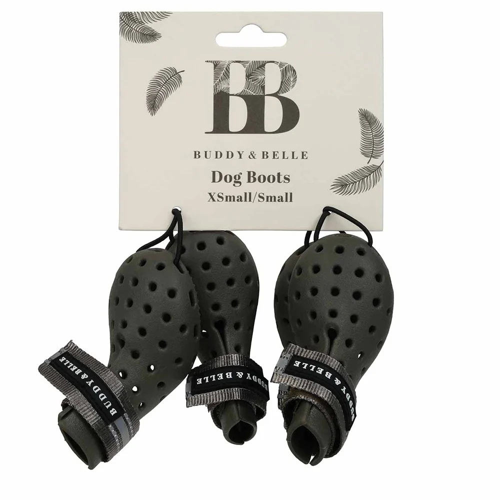 Buddy & Belle Dog Boots Grey - Image 3