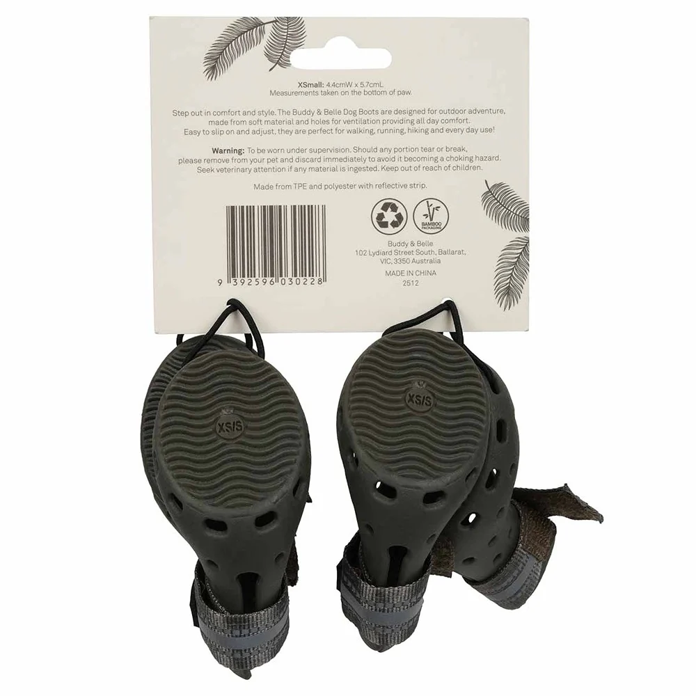 Buddy & Belle Dog Boots Grey - Image 6