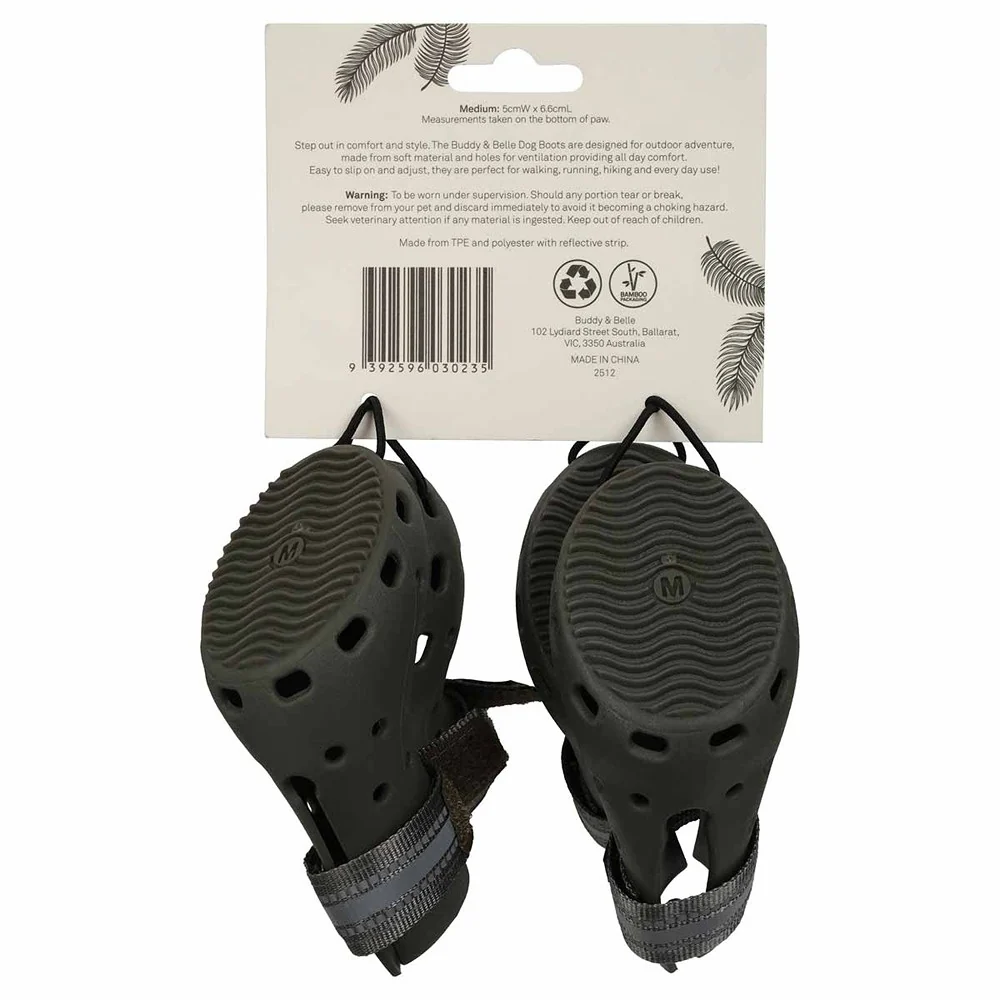 Buddy & Belle Dog Boots Grey - Image 7
