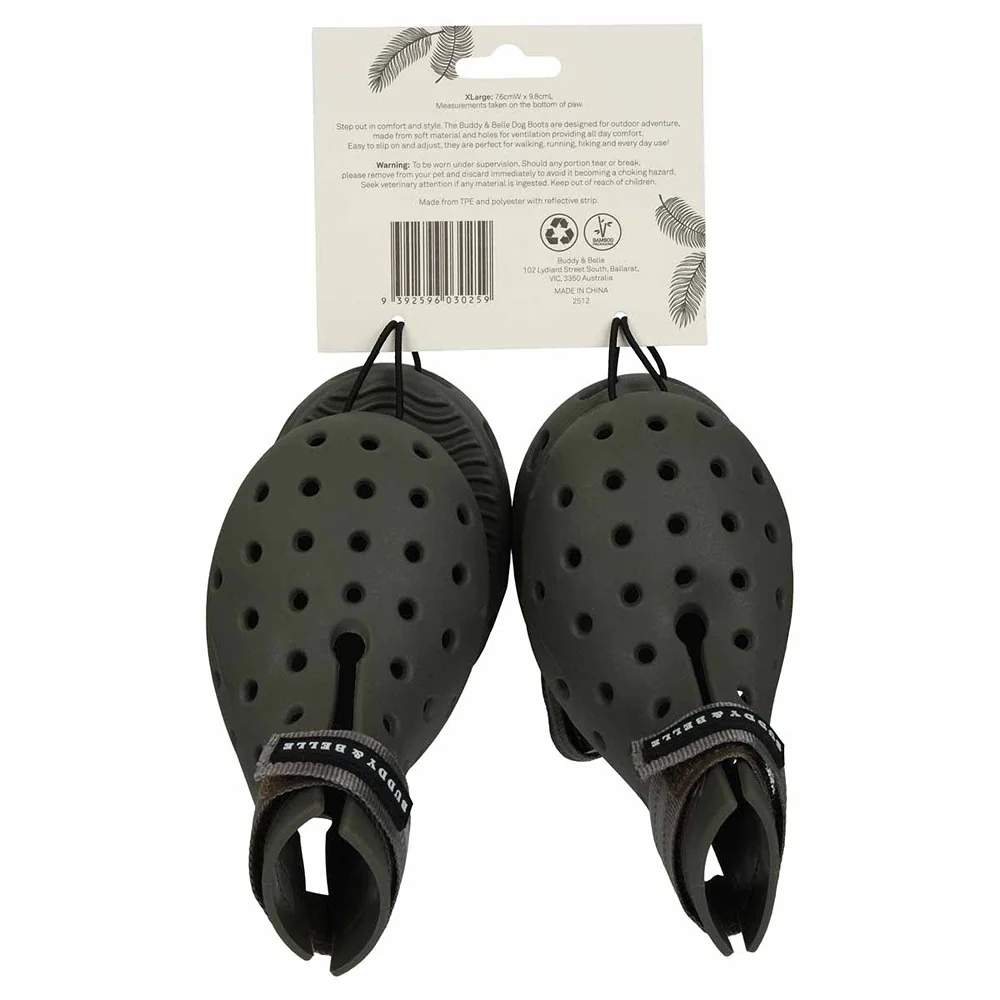 Buddy & Belle Dog Boots Grey - Image 8