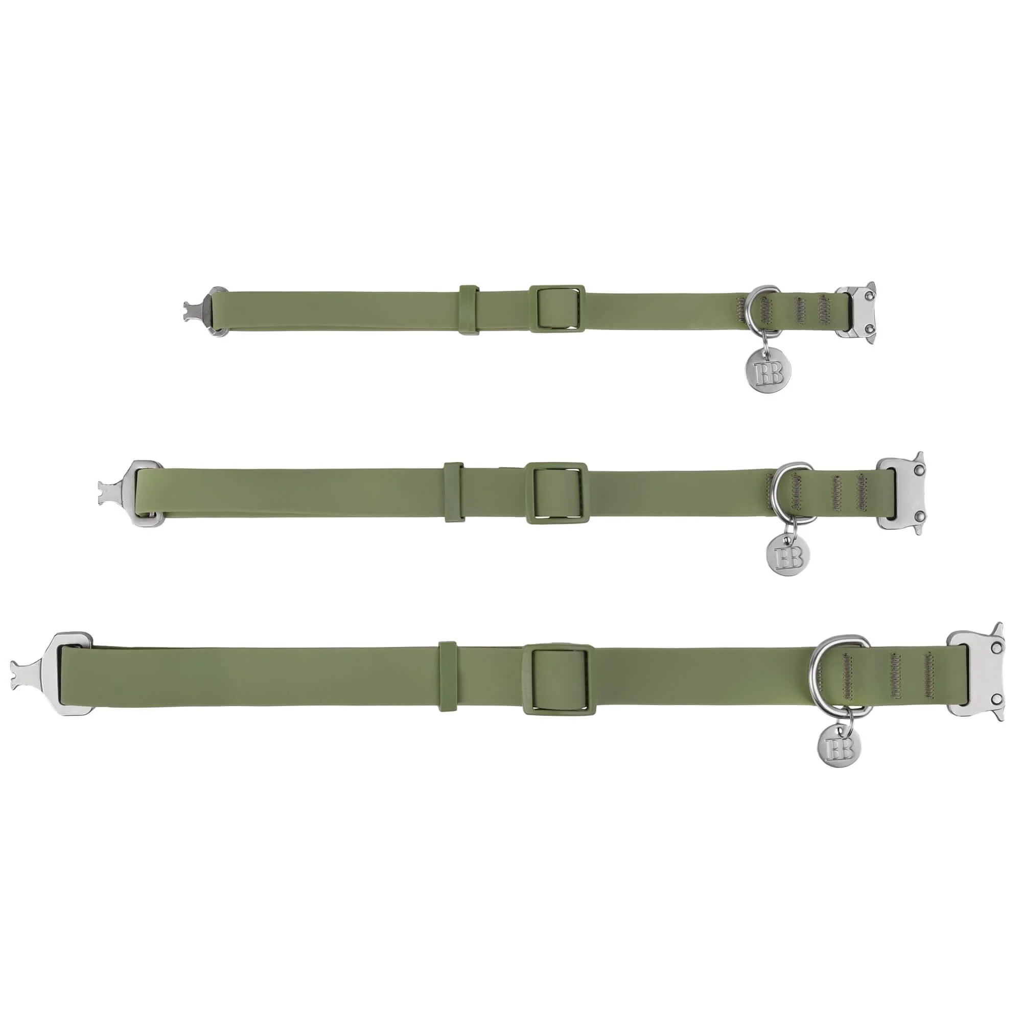 Buddy & Belle Dog Collar Khaki - Image 15