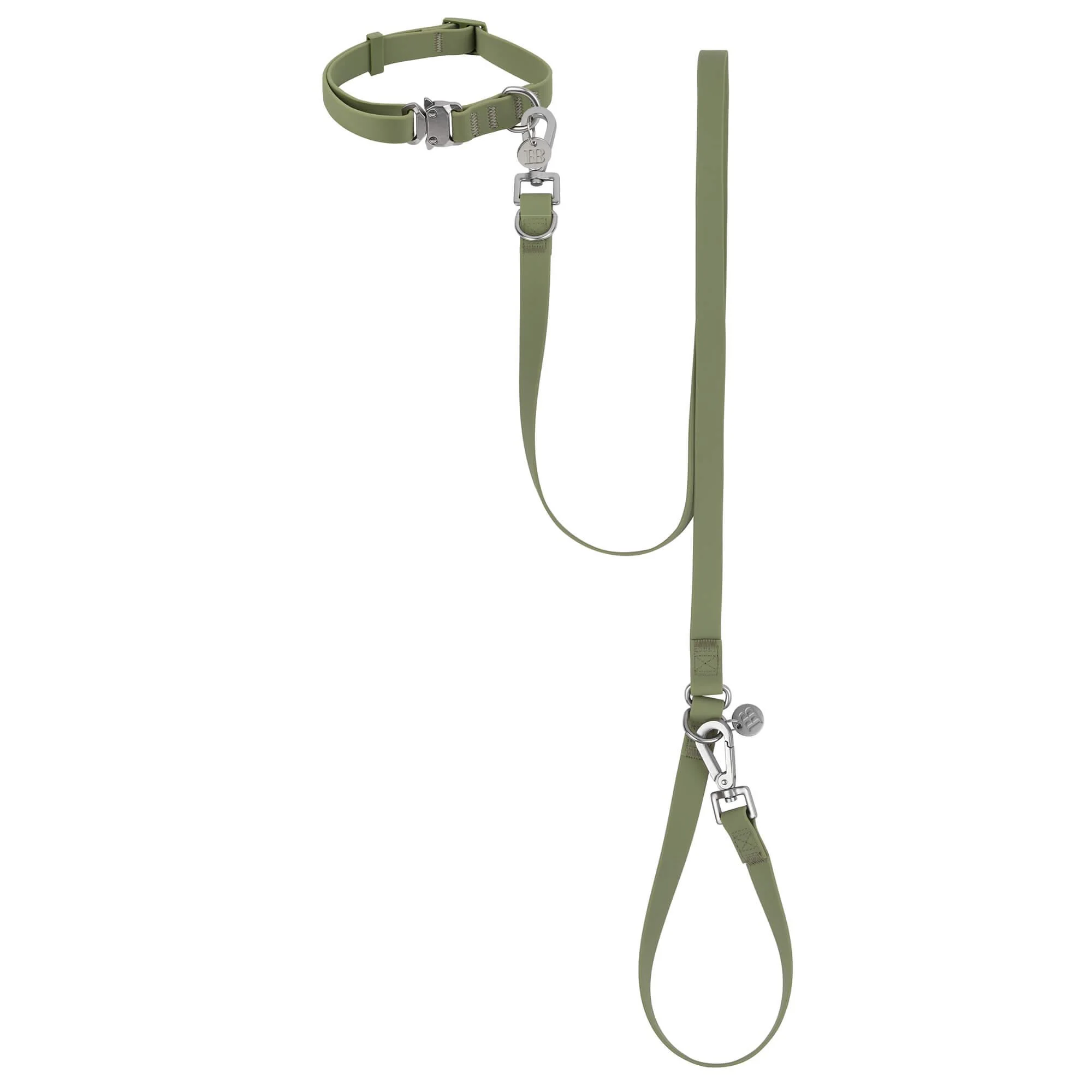 Buddy & Belle Dog Collar Khaki - Image 16