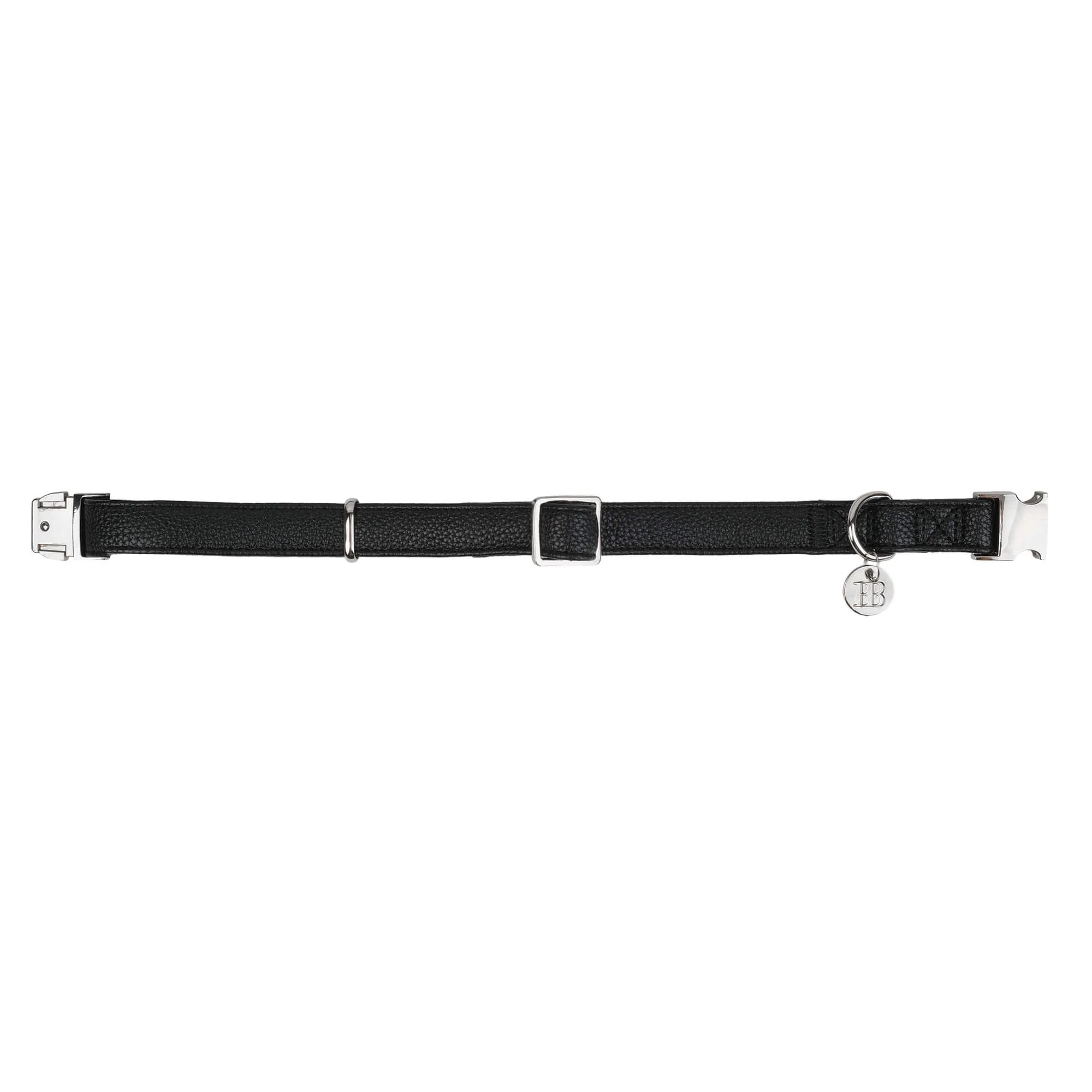 Buddy & Belle Faux Leather Dog Collar Black - Image 23