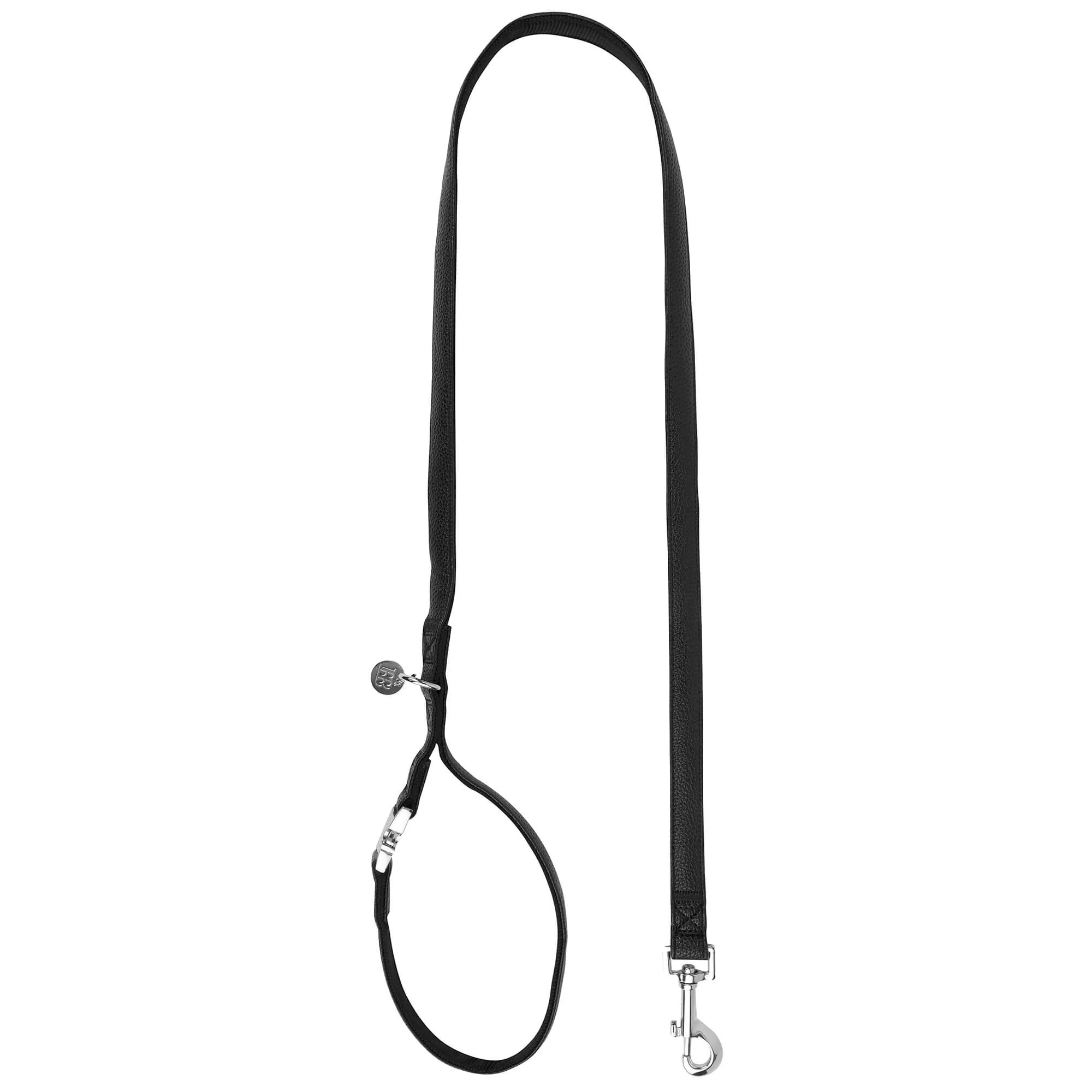 Buddy & Belle Faux Leather Dog Lead Black - Image 9