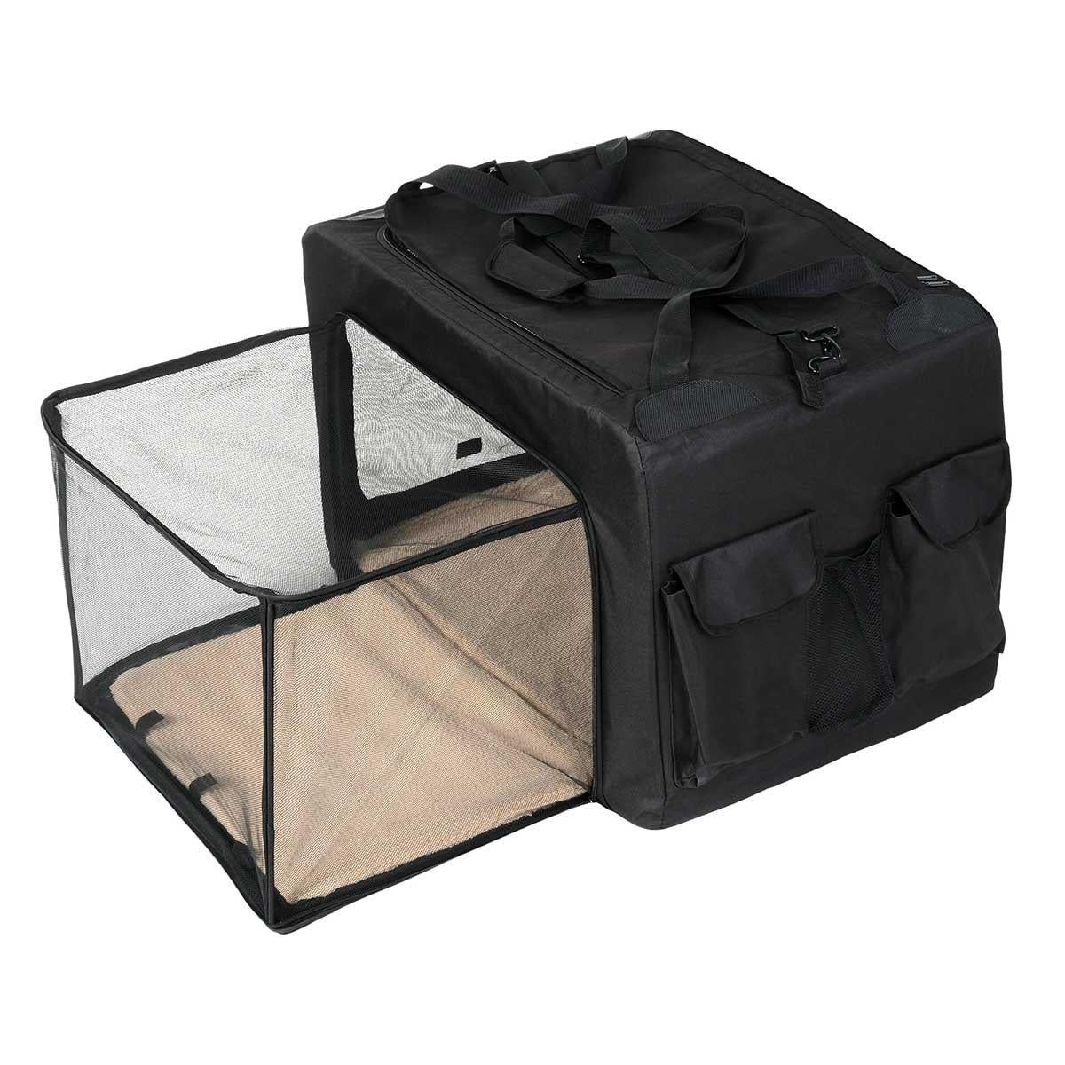 Buddy & Belle Foldable Soft Dog Crate Small/Medium - Image 4
