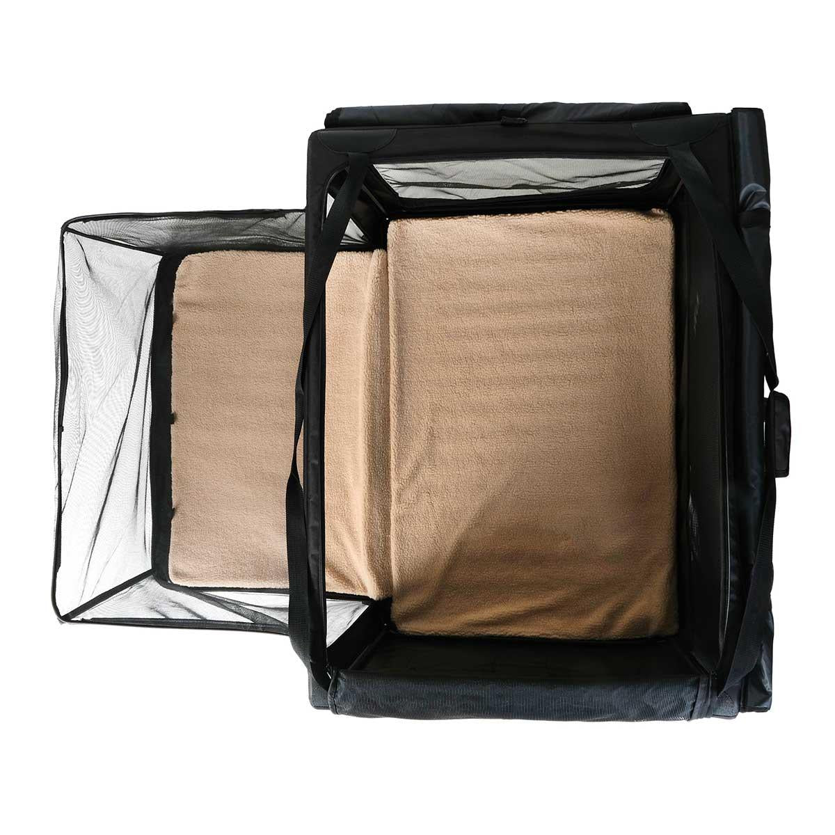 Buddy & Belle Foldable Soft Dog Crate Large/X Large - Image 4