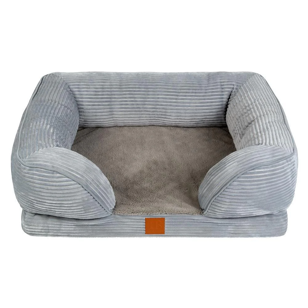 Buddy & Belle Orthopaedic Lounge Dog Bed Pearl Blue