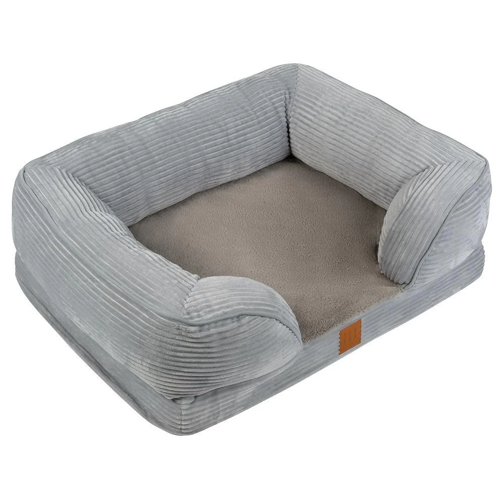 Buddy & Belle Orthopaedic Lounge Dog Bed Pearl Blue - Image 2