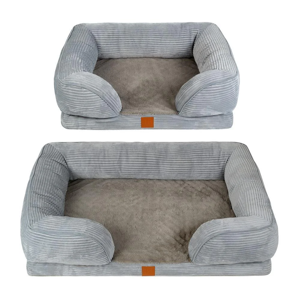 Buddy & Belle Orthopaedic Lounge Dog Bed Pearl Blue - Image 6