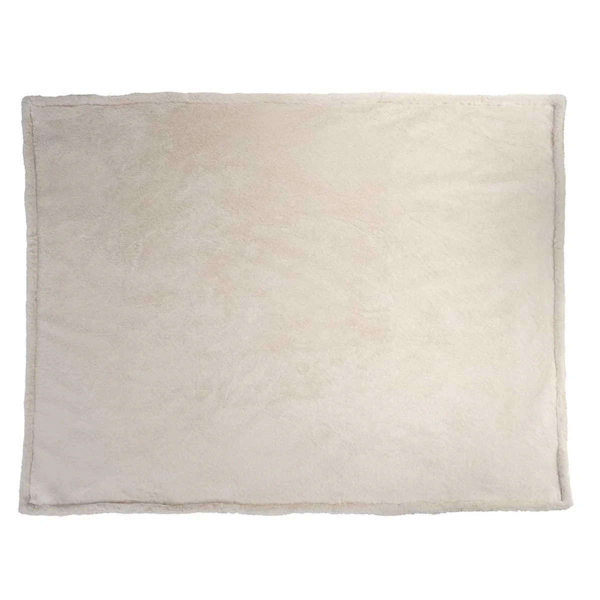 Buddy & Belle Reversible Teddy Dog Blanket Biscotti Cream - Image 5
