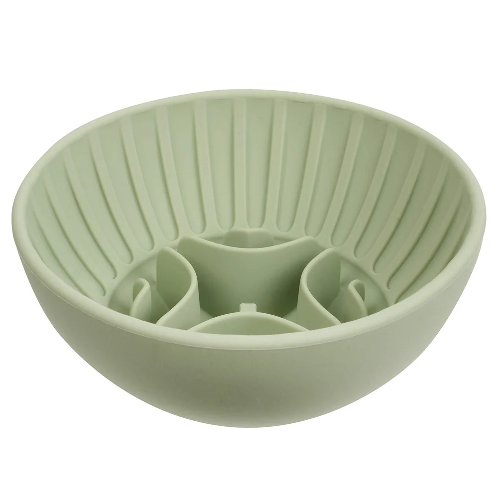 Buddy & Belle Slow Feeder Bowl Saltbush Green - Image 4
