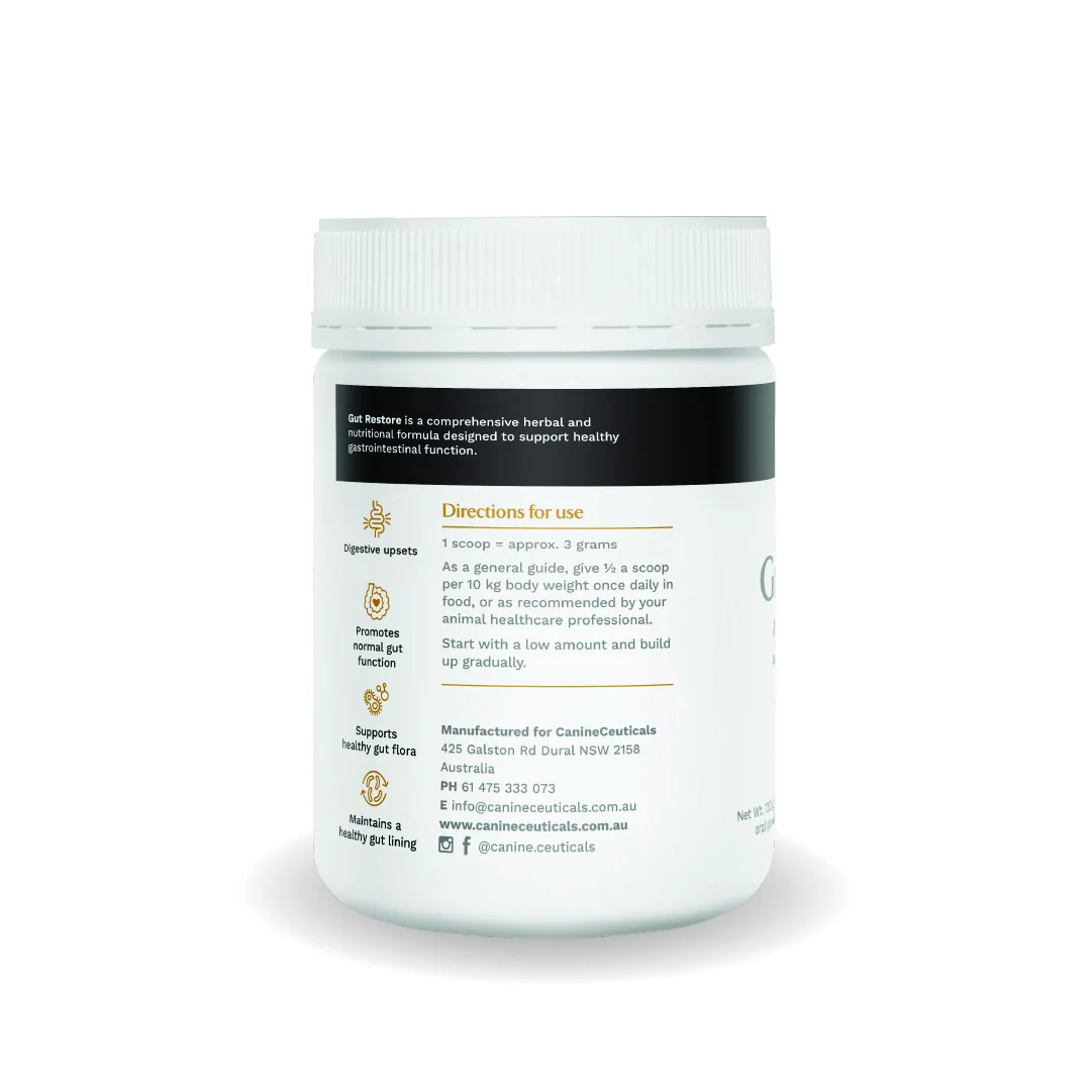 CanineCeuticals Gut Restore 120g - Image 2
