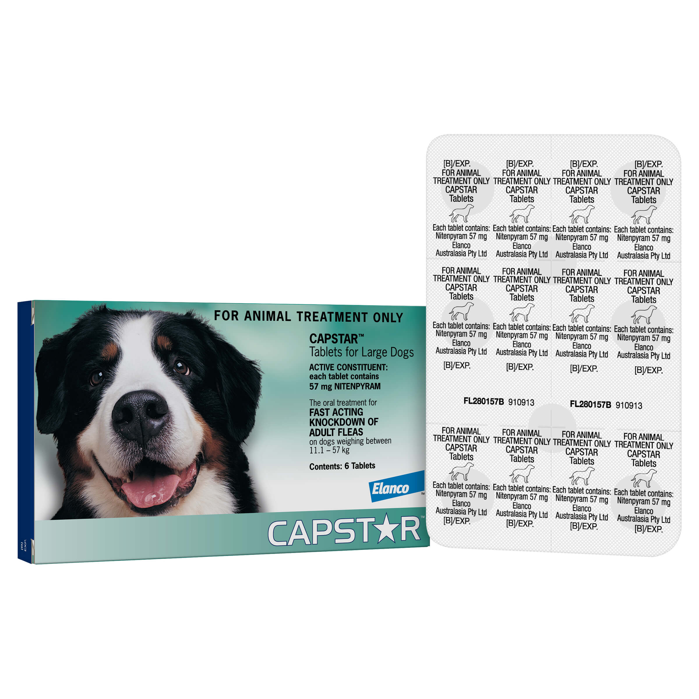 Capstar Flea Treatment 11-57kg Dog 6 Pack - Image 3