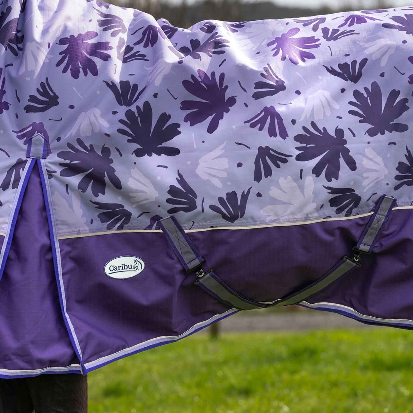 Caribu Alpine Combo Horse Rug 200g Orchid Spray - Image 28