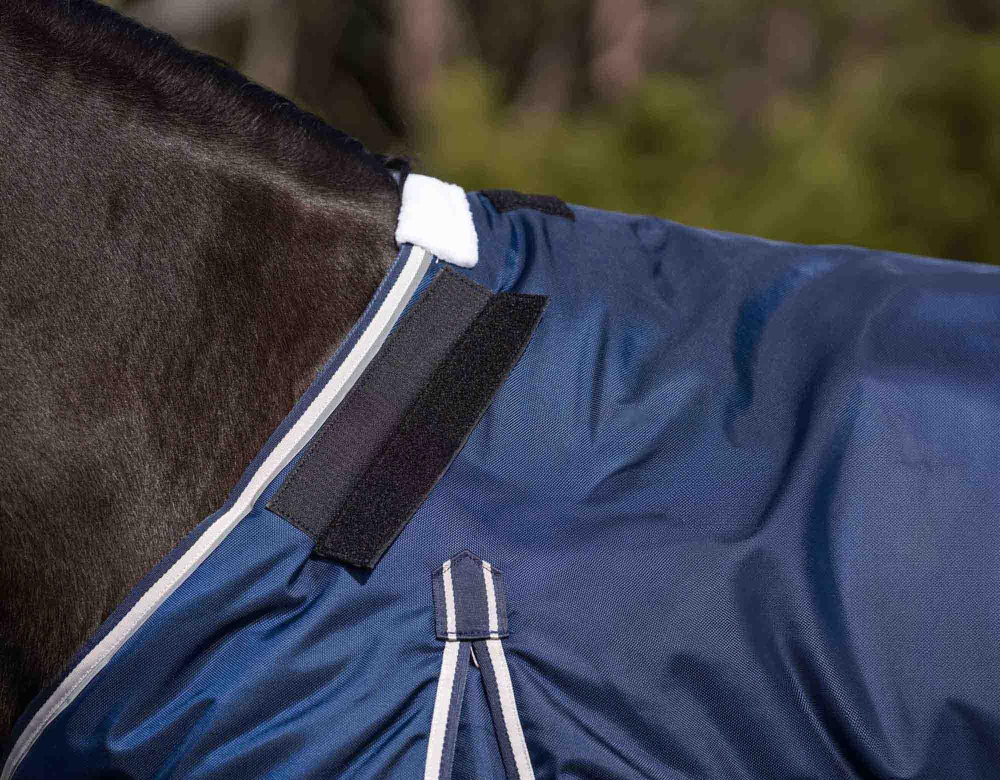 Caribu Colorado Detach-a-Neck Horse Rug 250g Midnight Wine - Image 30