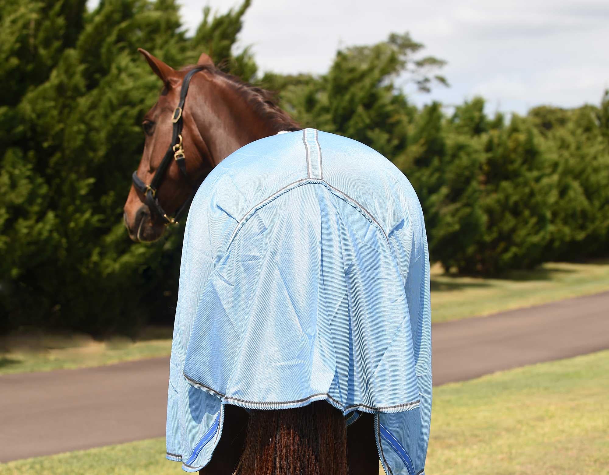 Caribu Euro 270gsm Mesh Horse Rug - Image 29