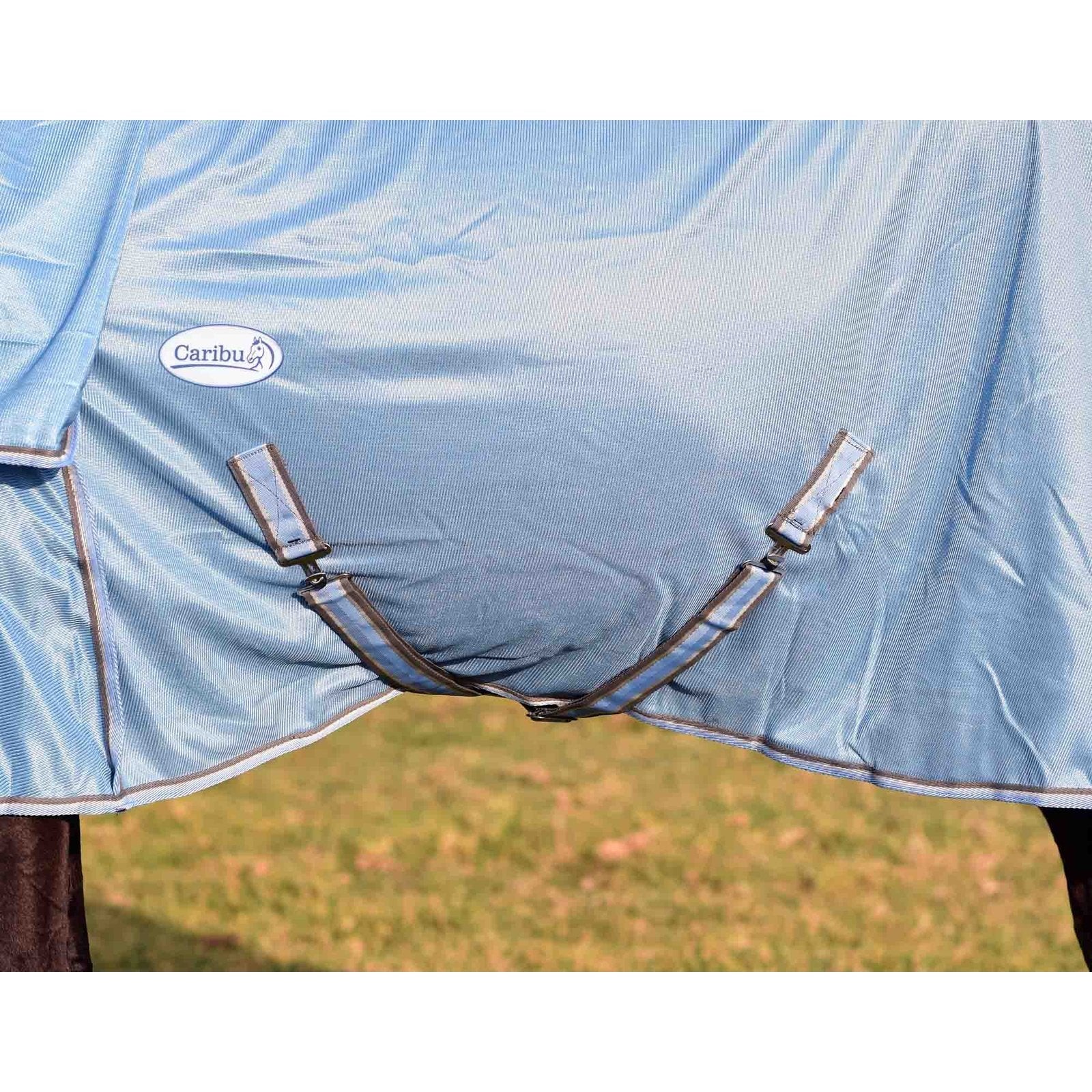 Caribu Euro Lite Mesh Hooded Combo Horse Rug - Image 3