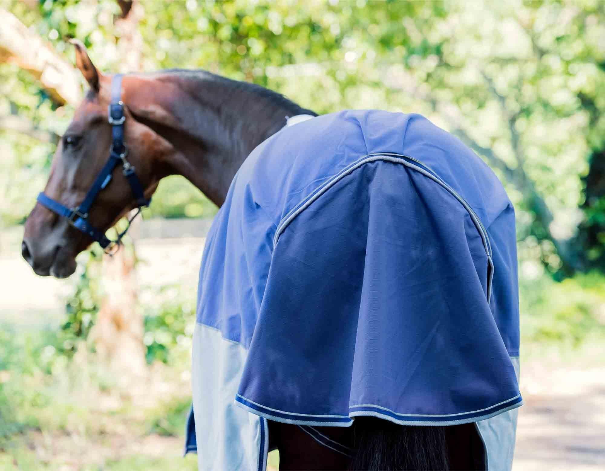 Caribu Flinders Rainsheet Detach-a-Neck Horse Rug 1200D - Image 30