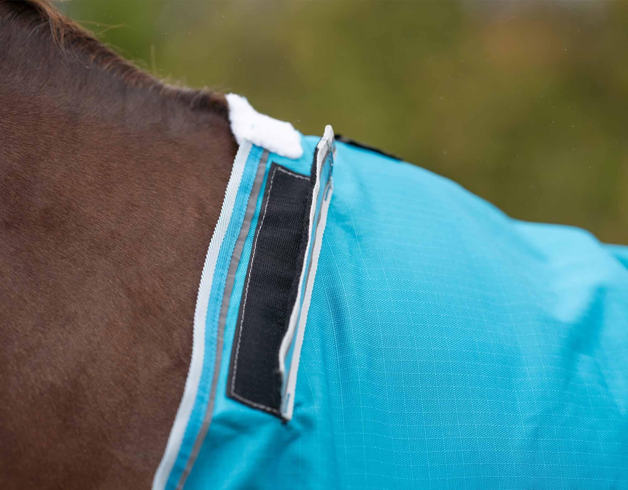 Caribu Flinders Rainsheet Detach-a-Neck Horse Rug 1200D - Image 44