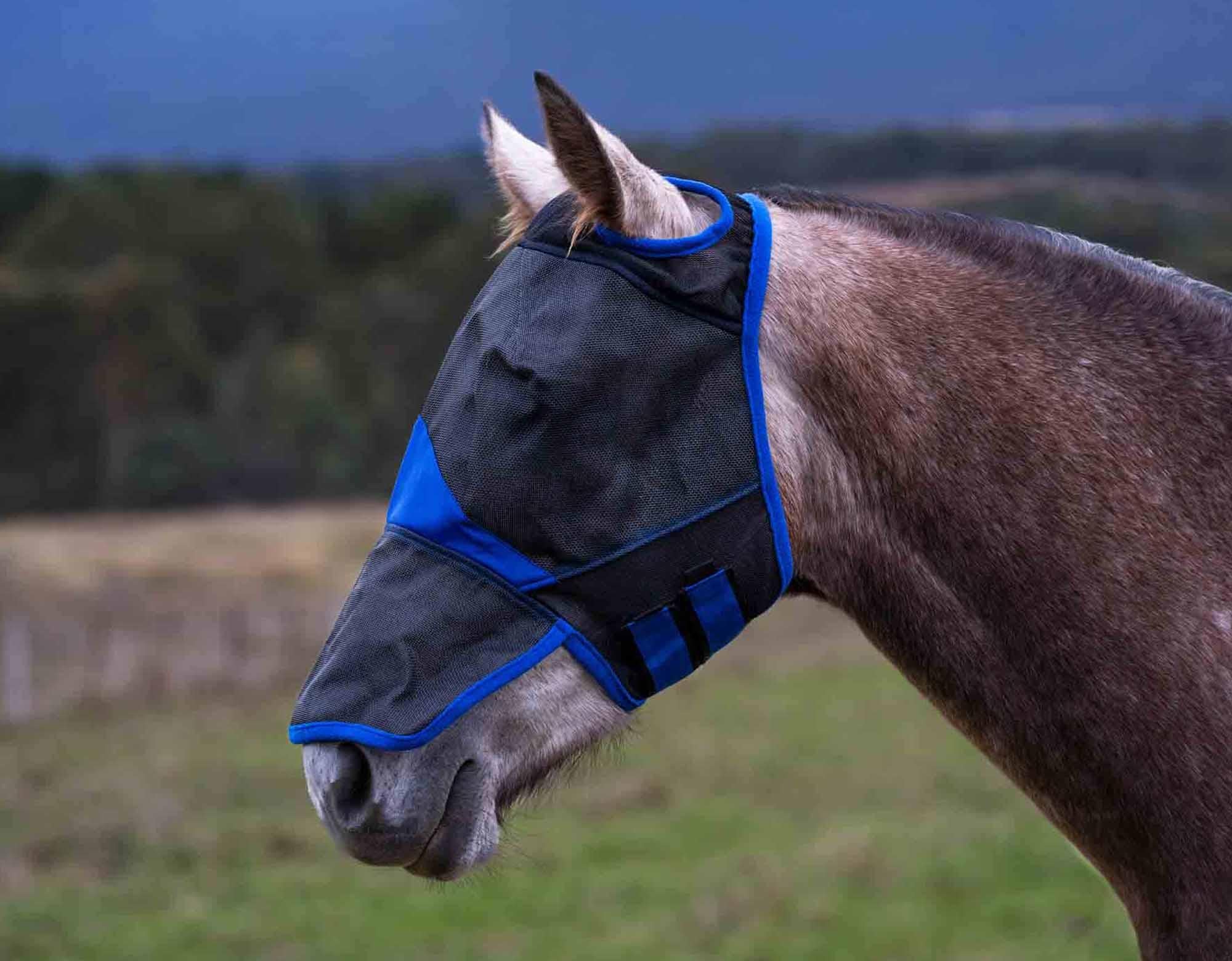 Caribu Heavy Duty Fly Mask with Nose - Image 12