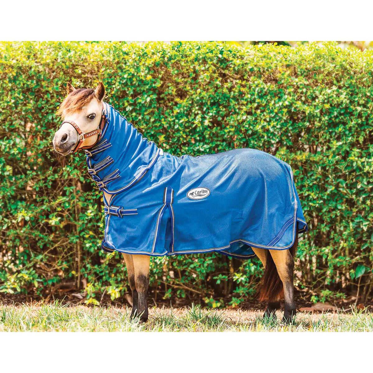 Caribu Mini Euro Mesh Combo Horse Rug - Image 17