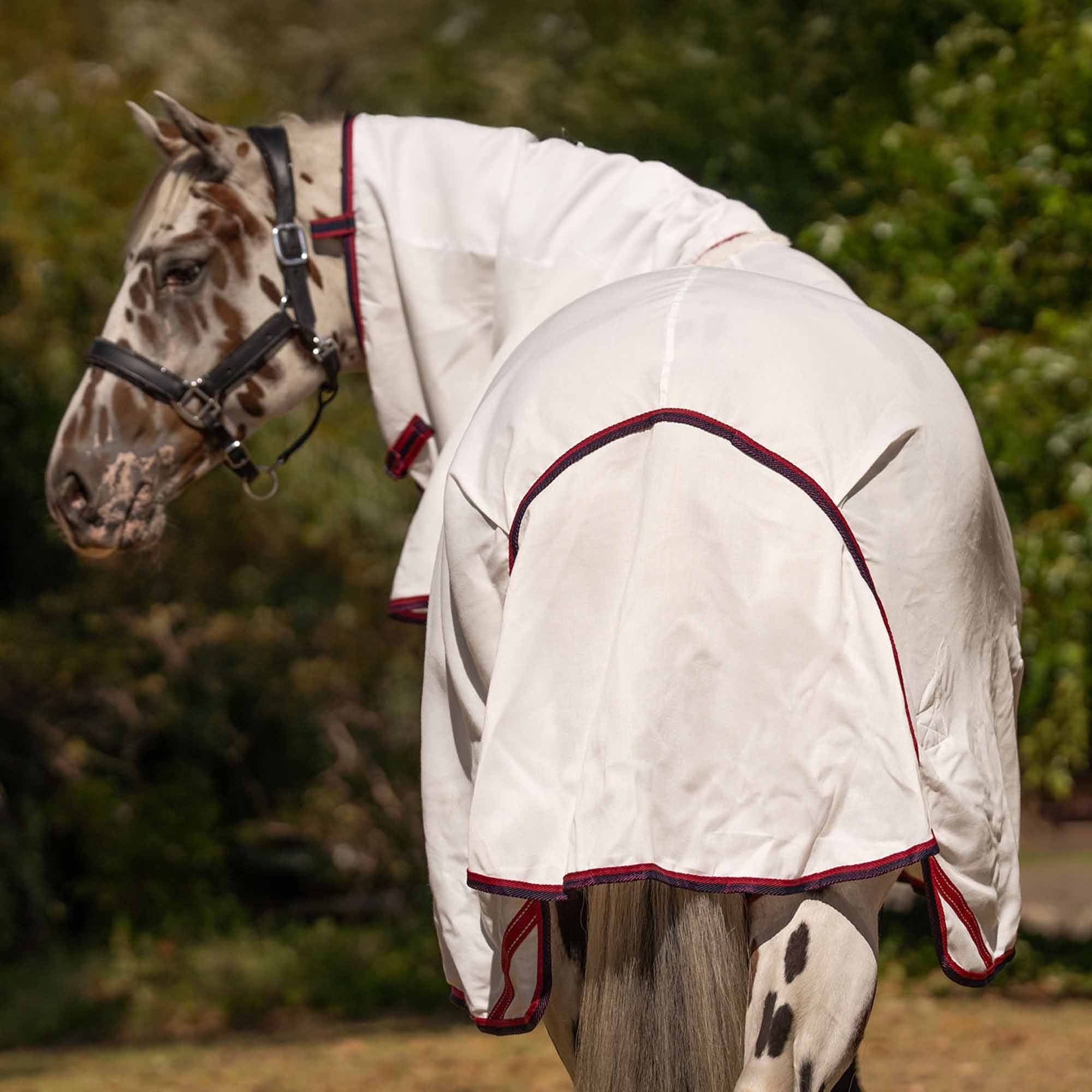 Caribu Navis Flag Combo Horse Rug Navy & Red - Image 54