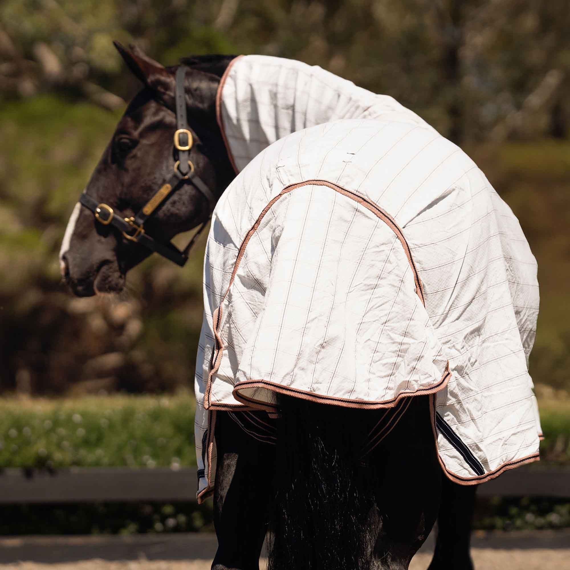 Caribu Ripstop Combo Horse Rug Blushed Ink - Image 41