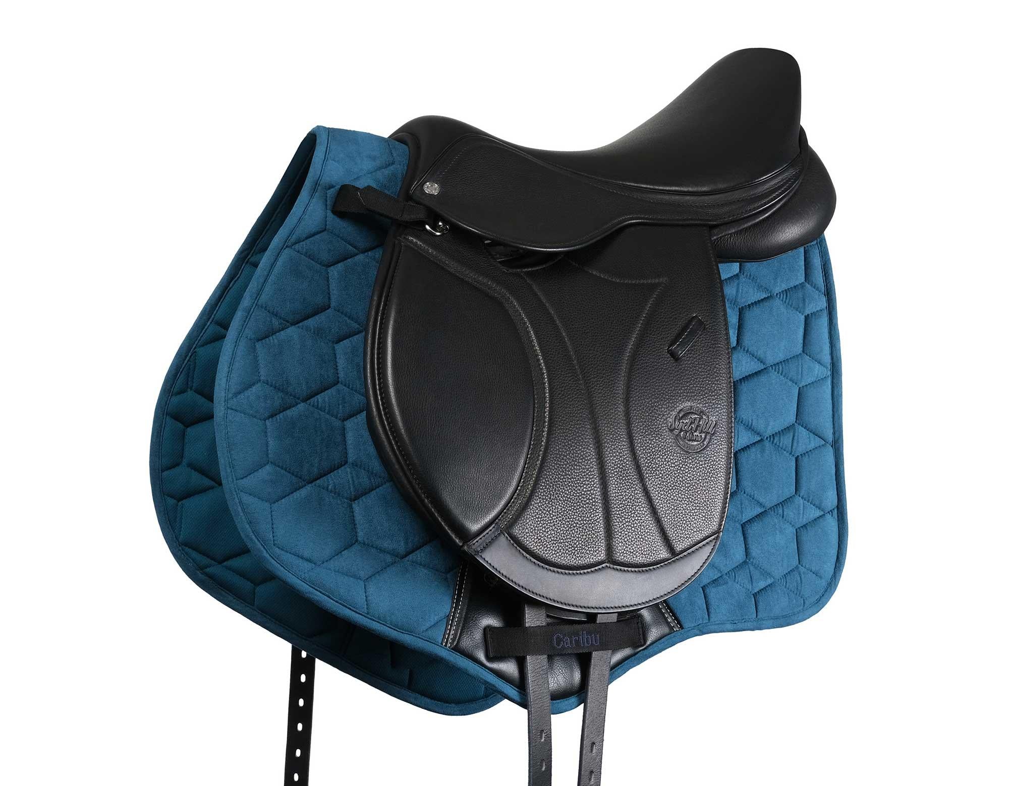 CARIBU Suede Jump Saddle Pad - Image 13