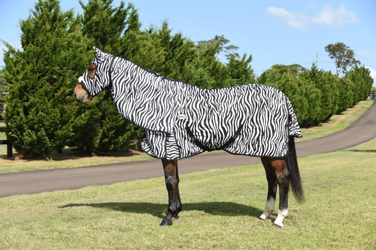 Caribu Zebra Euro Mesh Hooded Combo - Image 3