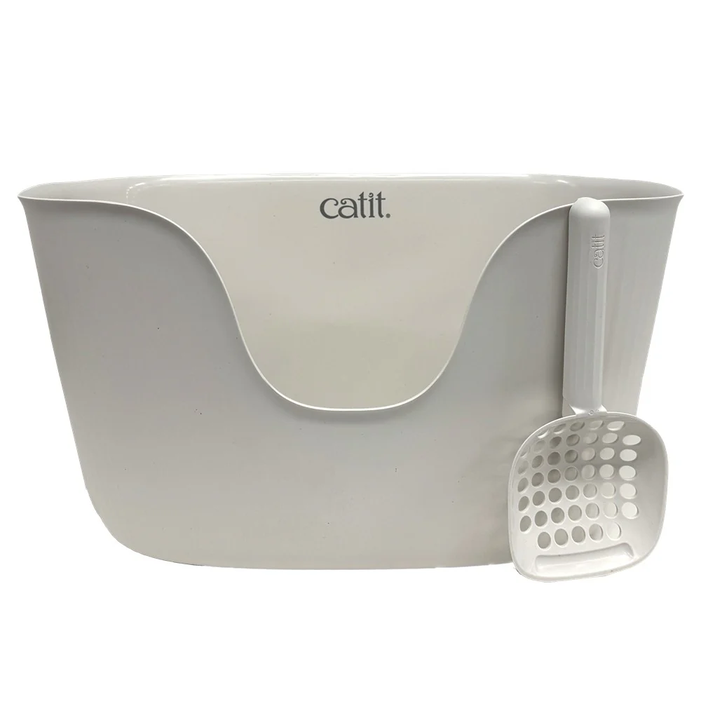 Catit Loo Open Top Cat Toilet Litter Tray w/Scoop