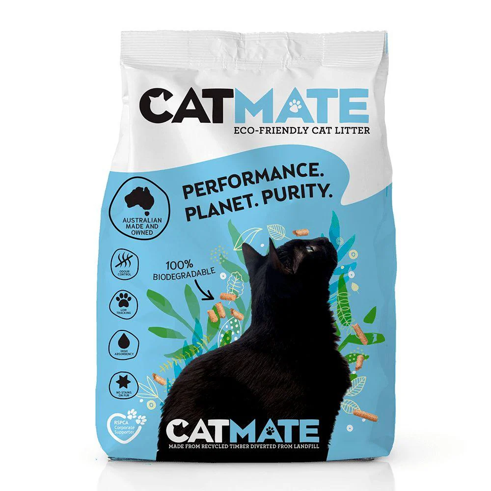 Catmate Wood Pellet Cat Litter - Image 4