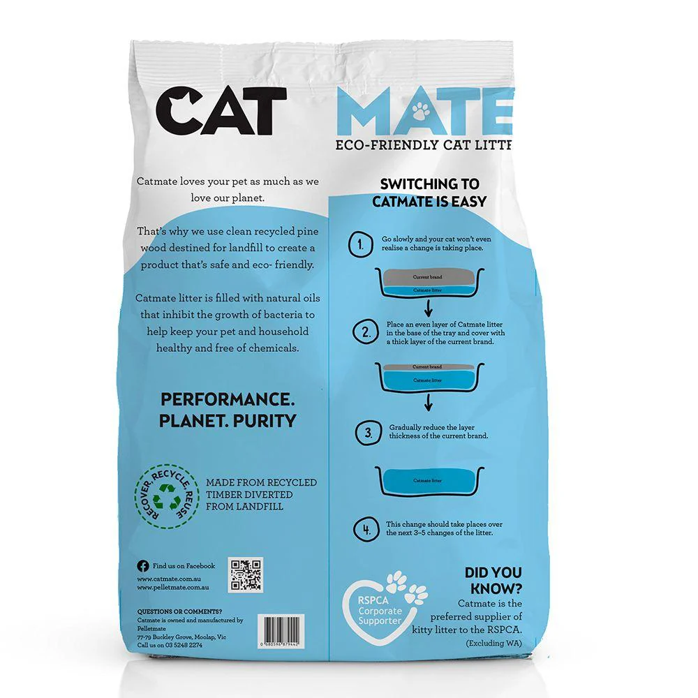 Catmate Wood Pellet Cat Litter - Image 5