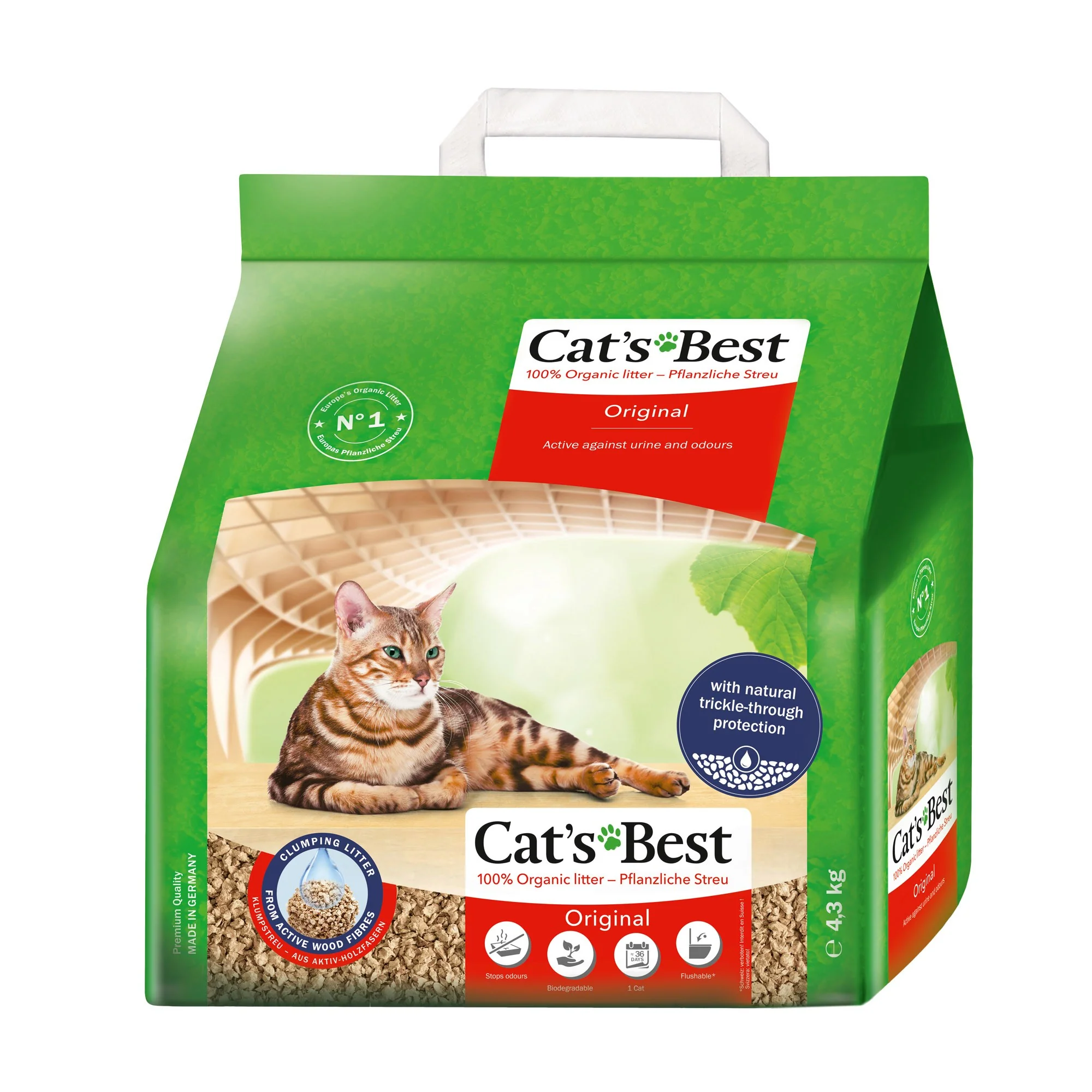 Cat's Best Clumping Cat Litter - Image 3